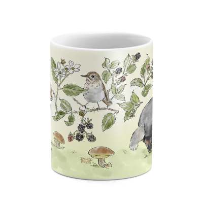 The Perfect Morning Companion: Berry Bramble Coffee Mug