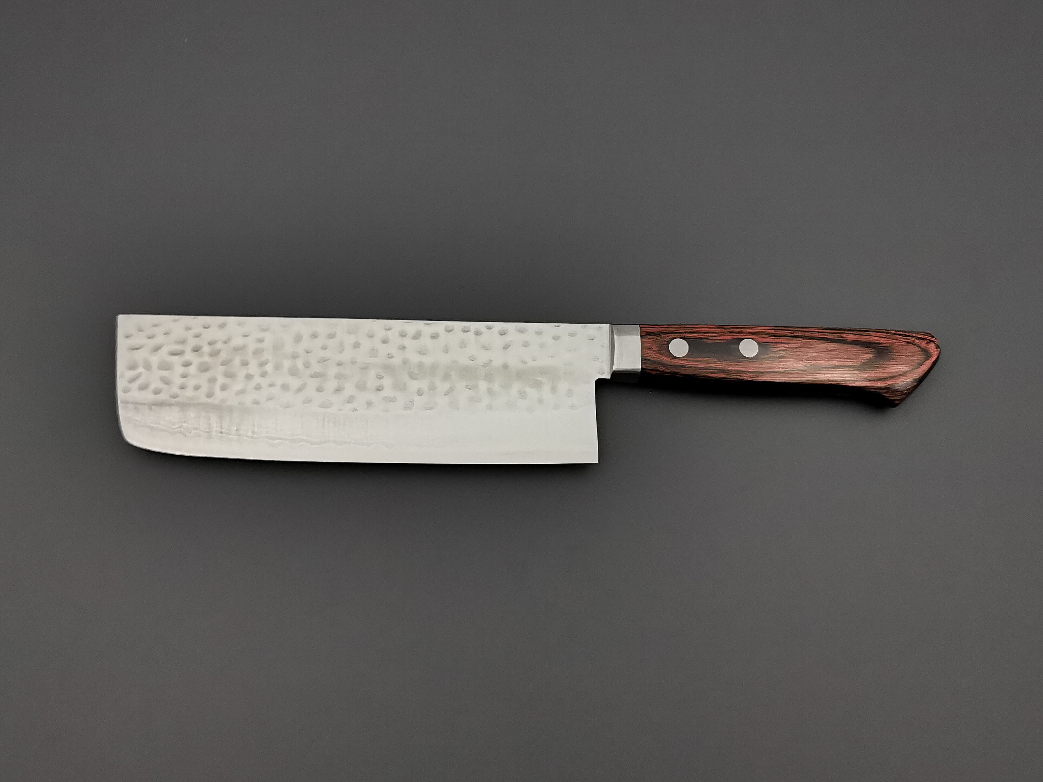 Masutani Hamono V10 Nakiri Knife - High Carbon Steel Japanese Vegetable Knife for Professional Chefs & Home Cooking - Perfect for Slicing, Dicing & Chopping Vegetables