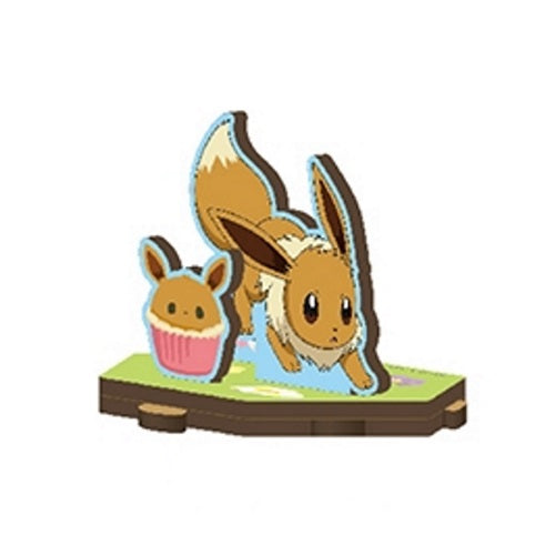 Pokemon MDF Wooden Construction Kit - Ensky 3 Inch DIY Wooden Figure Set for Kids & Adults | Perfect for Home Decor, Gifts & Collectibles