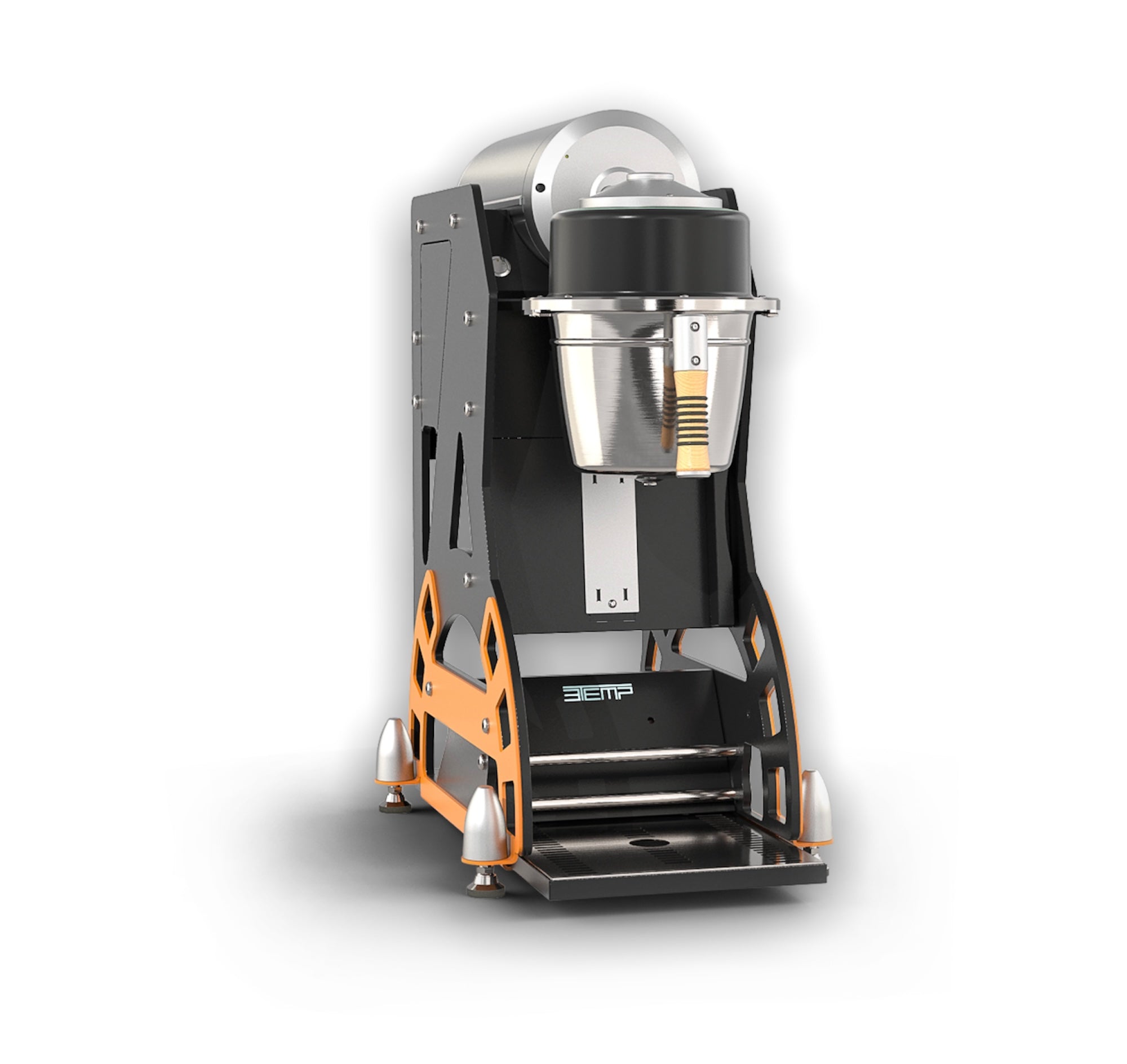 3TEMP Commercial Espresso Machine - 1 Group Semi-Automatic Coffee Brewer for Cafés & Restaurants | Perfect for Baristas & Coffee Shops Serving Premium Espresso Drinks