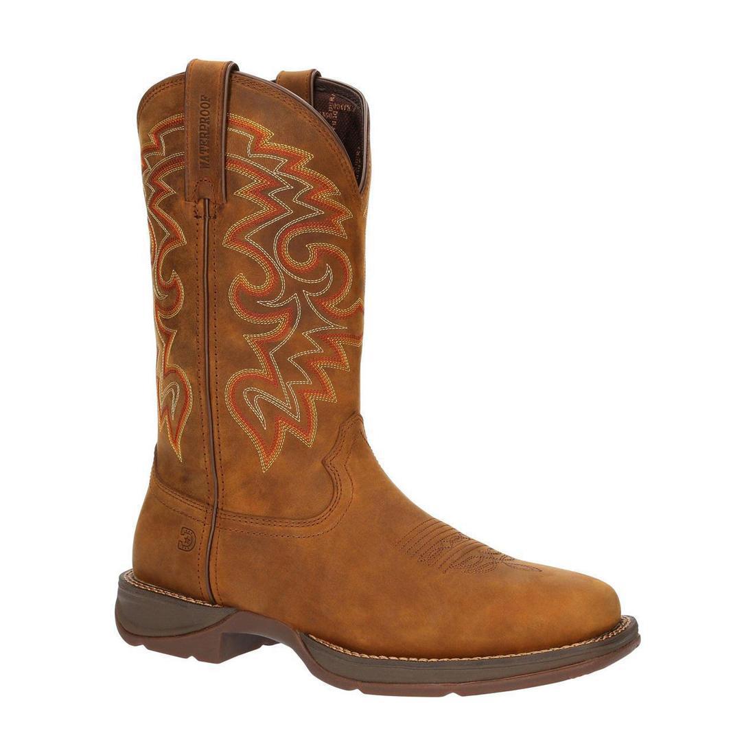 Rebel Waterproof Russet Western Boot