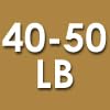 Brown- 40 LB to 50 LB Resistance Level
