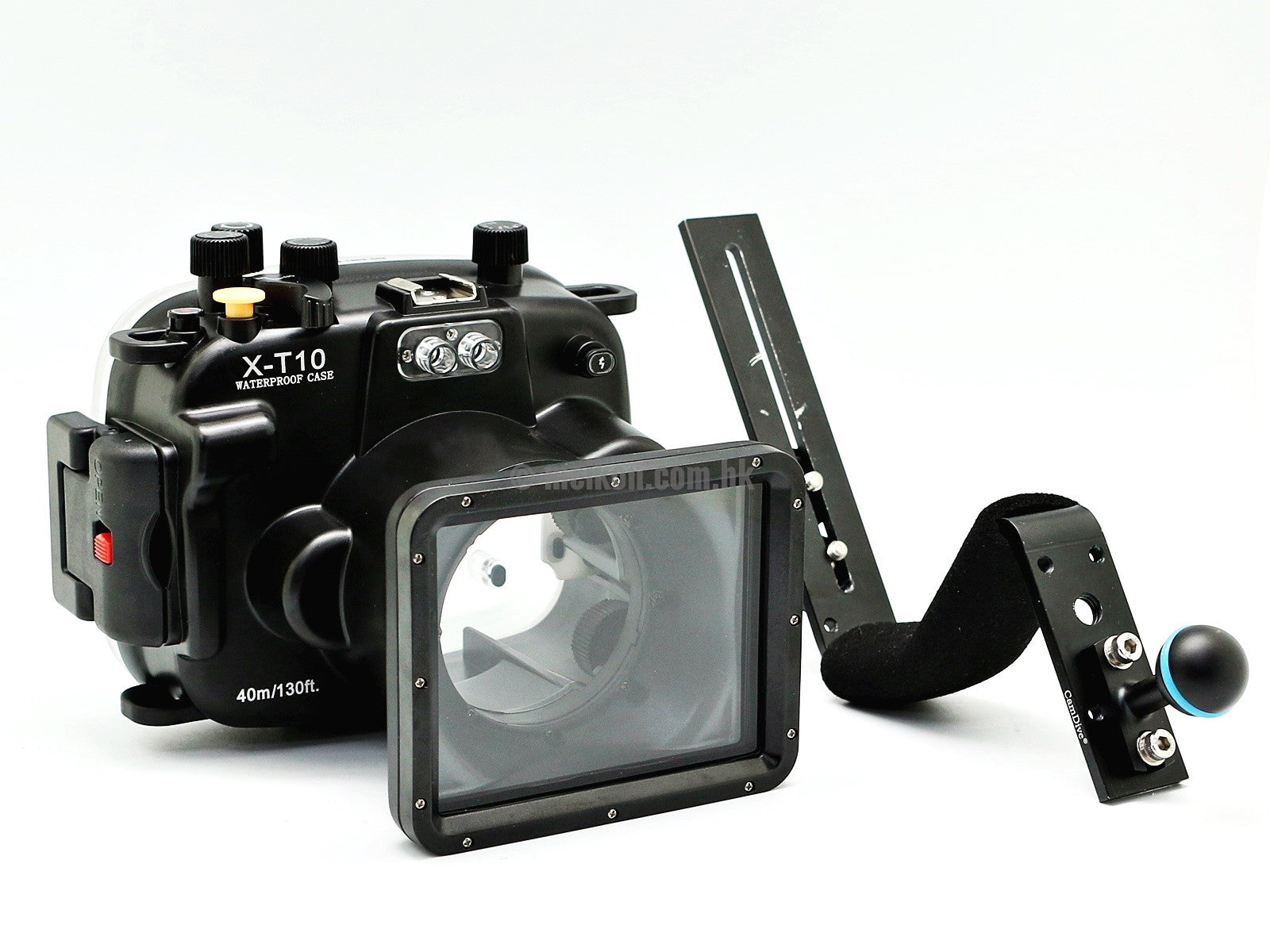 Fujifilm X-T10 / X-T20 (16-50mm) 40m/130ft Meikon Underwater Camera Housing Kit for Scuba Diving & Snorkeling Photography