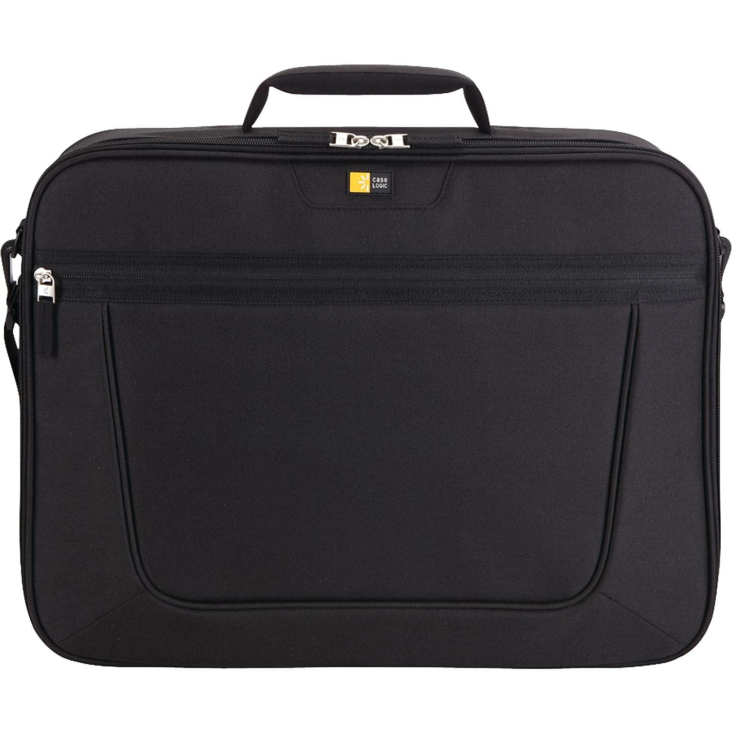 Case Logic 15.6-Inch Laptop Sleeve Case (VNCI-215) - Protective Black Neoprene Computer Bag for MacBook, Dell, HP - Perfect for Travel, Office & School Use