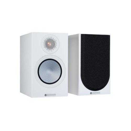 Monitor Audio Silver 50 7G Bookshelf Speakers - Hi-Fi Stereo Sound for Home Theater & Music Listening - Perfect for Living Rooms, Studios & Audiophiles