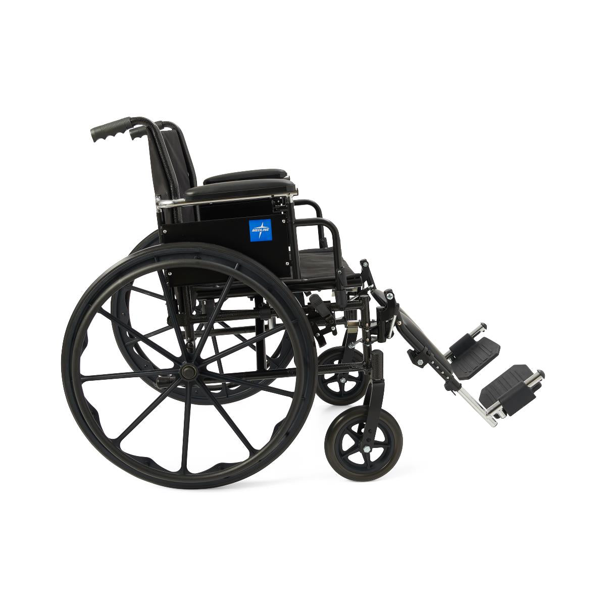 K3 Guardian Lightweight Wheelchair with Durable Nylon Upholstery - 35LB Capacity - Ideal for Indoor/Outdoor Mobility & Daily Use