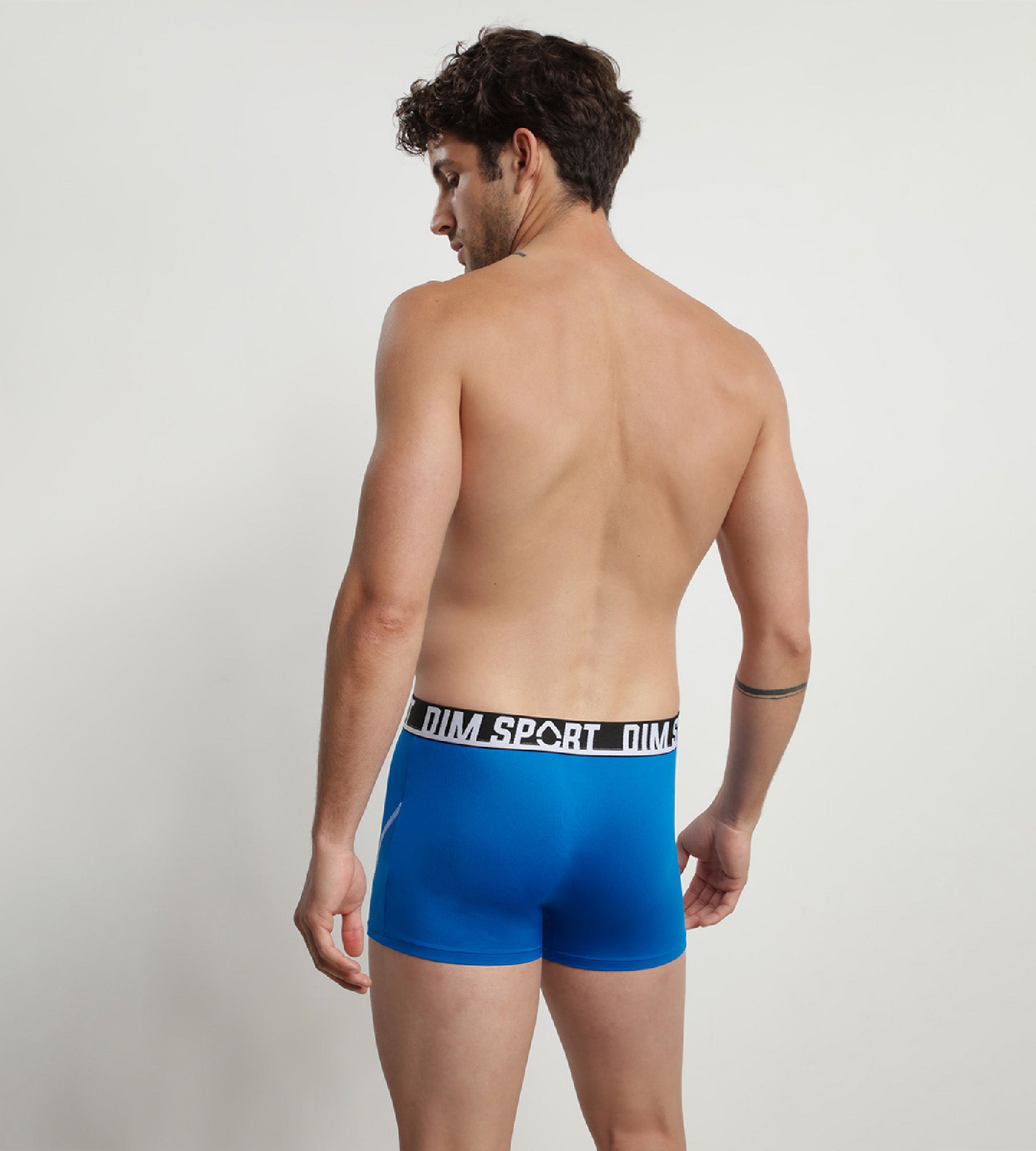 3 Pack Men's Microfiber Thermoregulating Boxer Briefs - Blue Dim Sport for Active Lifestyle & All-Day Comfort