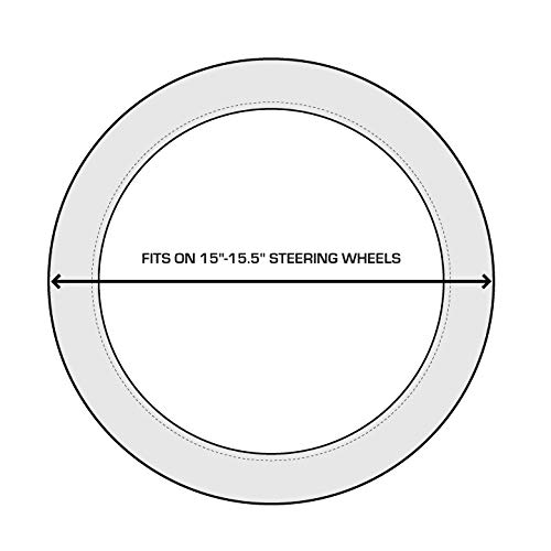 Chris Kyle Steering Wheel Cover - Universal Fit for Cars, Trucks, Vans & SUVs - Easy Installation - Non-Slip Grip - Perfect for Commuting, Road Trips & Everyday Driving