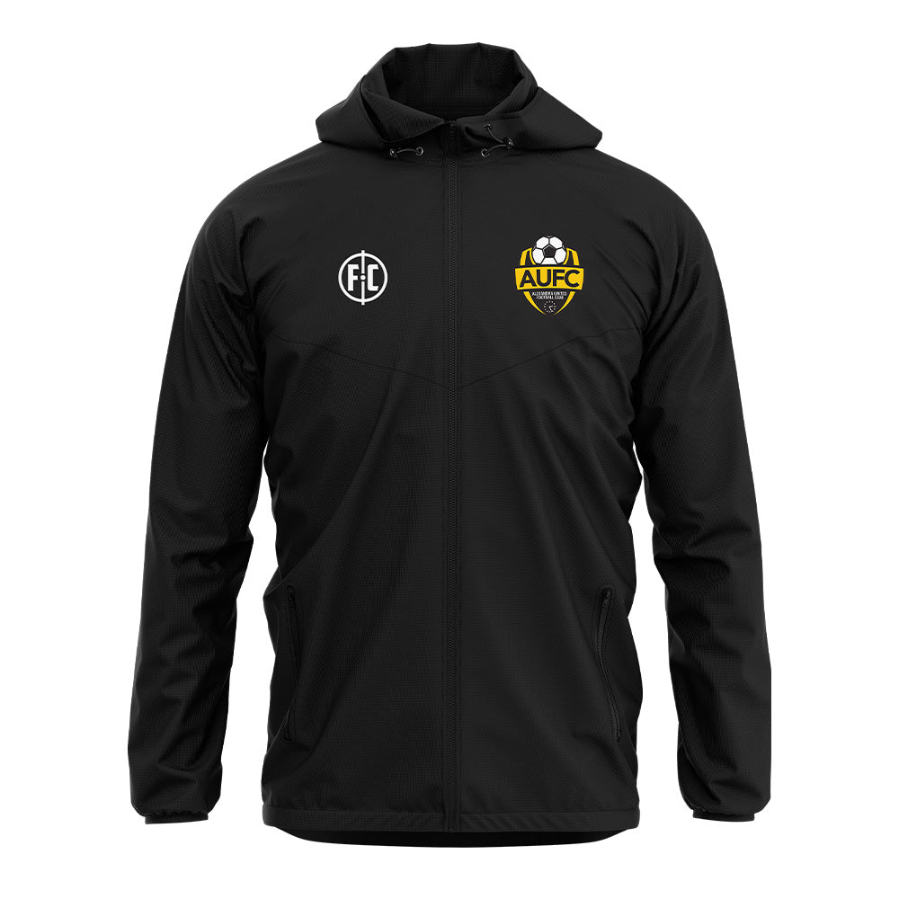 Alexandra United Club Shower Jacket - Waterproof Lightweight Windbreaker for Men & Women - Perfect for Gym, Swimming, Beach & Outdoor Activities