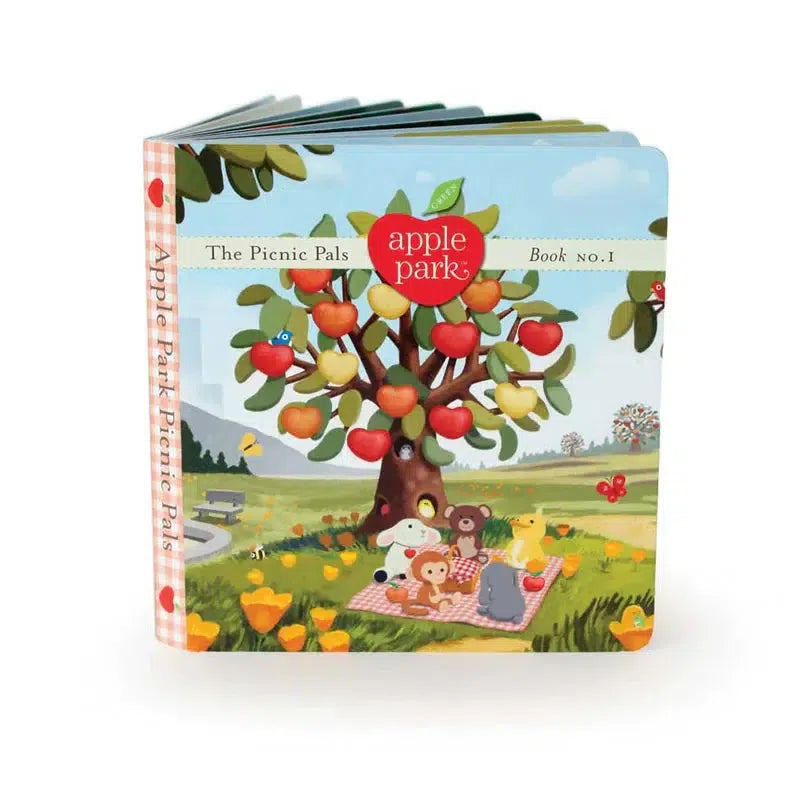 Apple Park The Picnic Pals - Premium Picnic Blanket for Outdoor Adventures, Beach, Park & Camping Trips