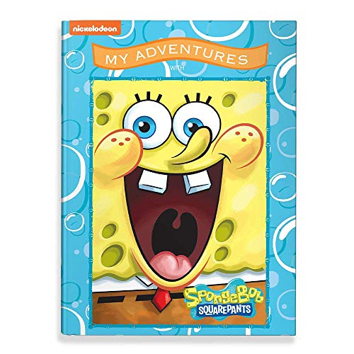 Custom Personalized Children's Book - My Adventures with Spongebob Squarepants | Large Hardcover Storybook 8.3x11 inches | Perfect Birthday Gift & Bedtime Reading for Kids Ages 3-8
