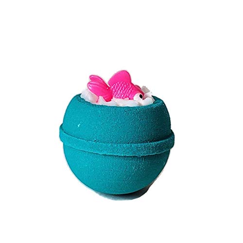 Fishbowl Toy Bath Bomb for Kids - 4.5oz Fun Bath Time Surprise with Floating Toys | Relaxing & Educational Bath Experience for Children