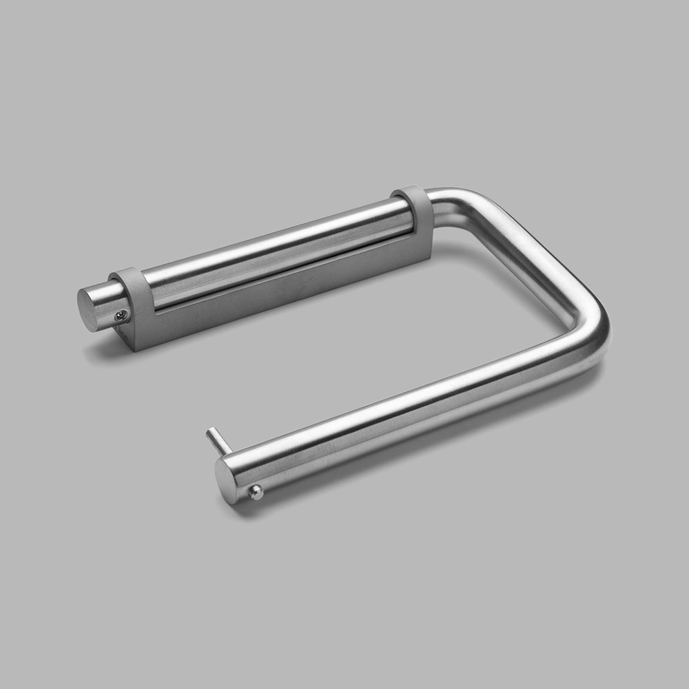 D-Line Toilet Paper Holder - Modern Bathroom Accessory from Knud Holscher Collection | Perfect for Home, Office & Hotel Restrooms
