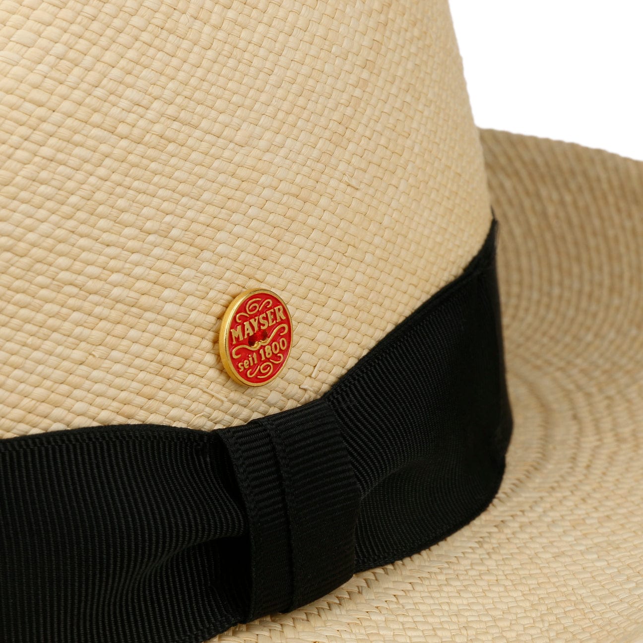 Authentic Mayser Manuel Brisa Panama Hat - Handwoven Straw Sun Hat for Men & Women | Perfect for Beach, Travel, and Summer Outfits