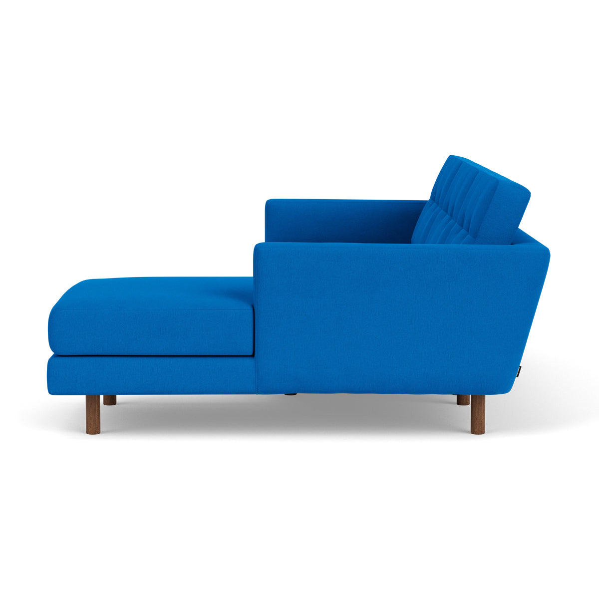 Conrad Fabric Right Chaise Sofa - Modern Sectional Couch for Living Room, Lounge & Home Theater - Comfortable Upholstered Furniture with Chaise Lounge