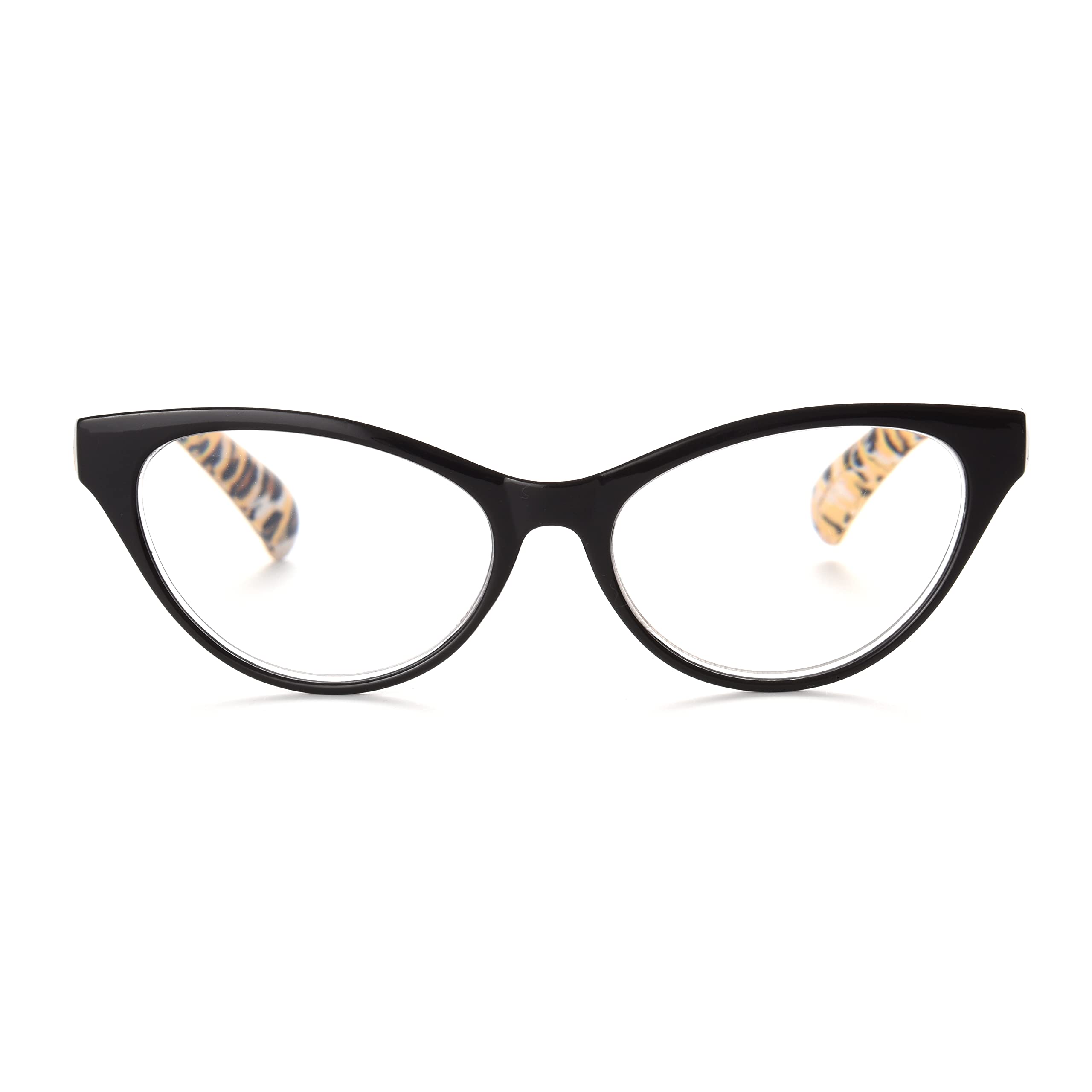 Betsey Johnson Women's Kai Blue Light Blocking Glasses - Cheetah Print, 40mm, Anti-Eye Strain for Computer & Screen Use - Perfect for Office, Gaming & Reading
