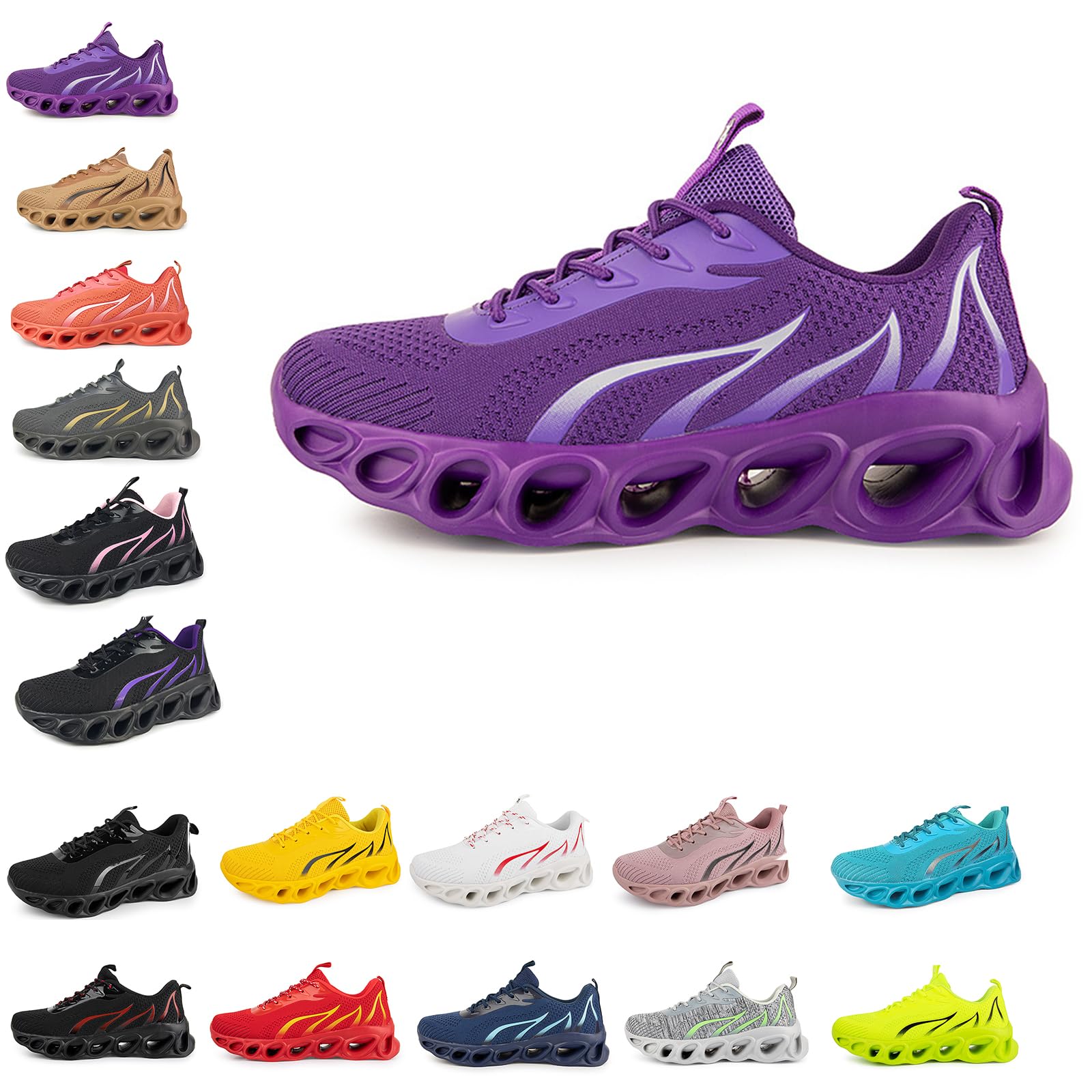 **Women's Slip-Resistant Wide Width Walking Shoes - Soft & Comfortable Orthopedic Sneakers for Women & Men - Perfect for Work, Travel & Daily Activities**