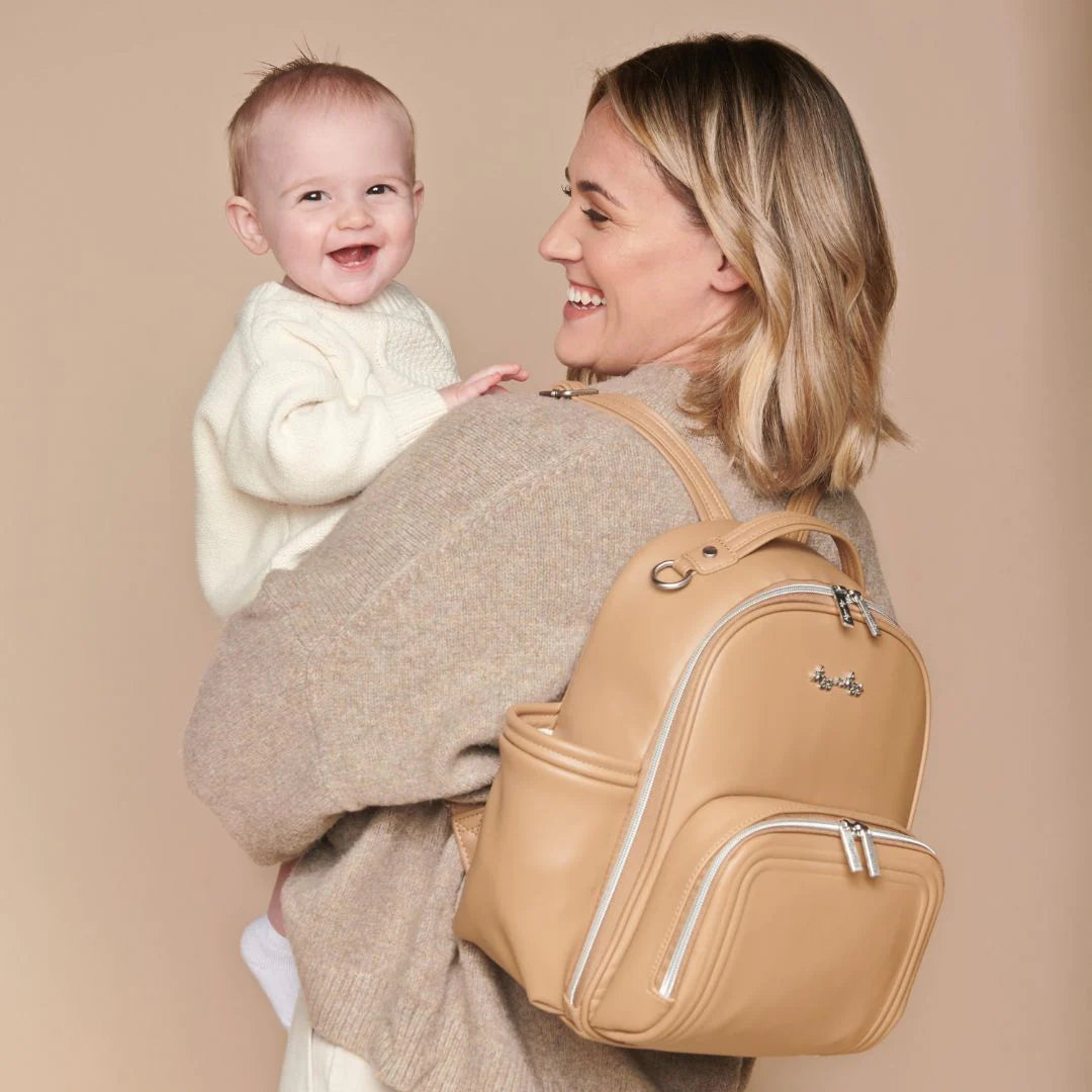 Itzy Ritzy Mini Plus Diaper Bag - Stylish & Functional Baby Essentials Organizer for On-the-Go Parents | Perfect for Travel, Shopping & Daily Outings