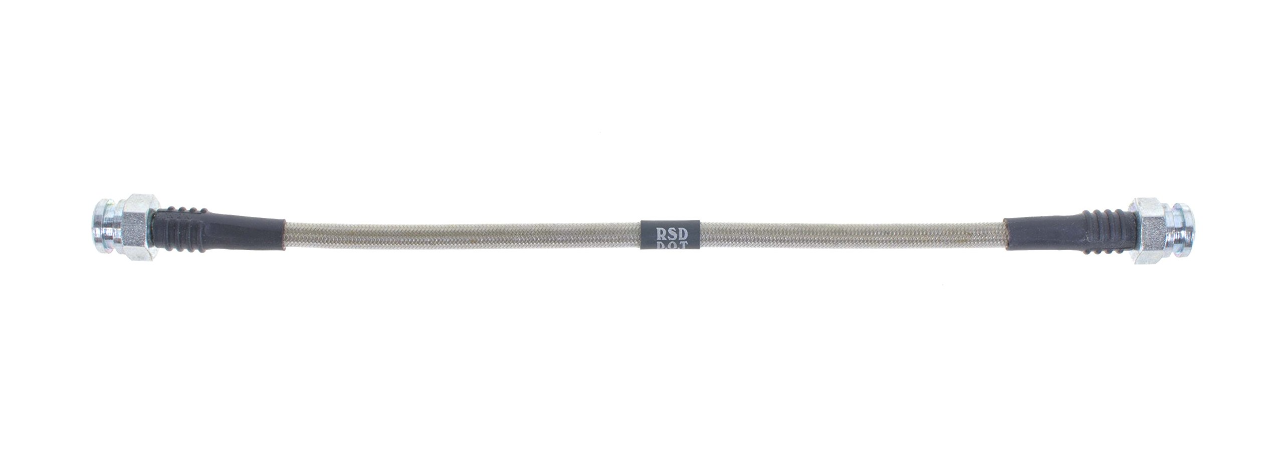 FH26S Stainless Steel Braided Front Brake Disc Flex Hose - Durable & High-Performance for Motorcycles, ATVs, and Off-Road Vehicles | Perfect for Racing, Daily Commuting & Adventure Riding