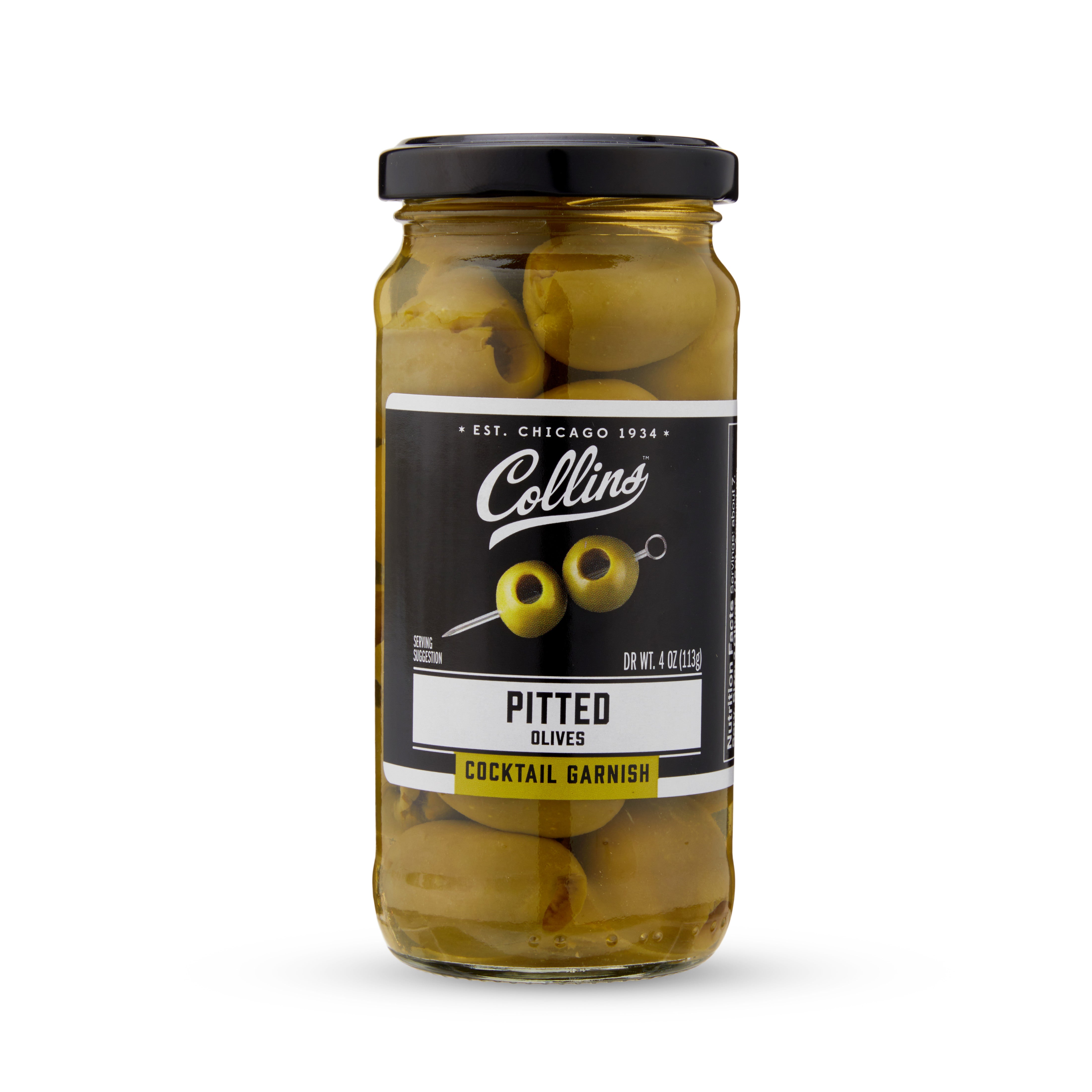 Premium Pitted Olives 4 oz (113g) - Kalamata & Black Olives for Salads, Pizzas & Mediterranean Recipes