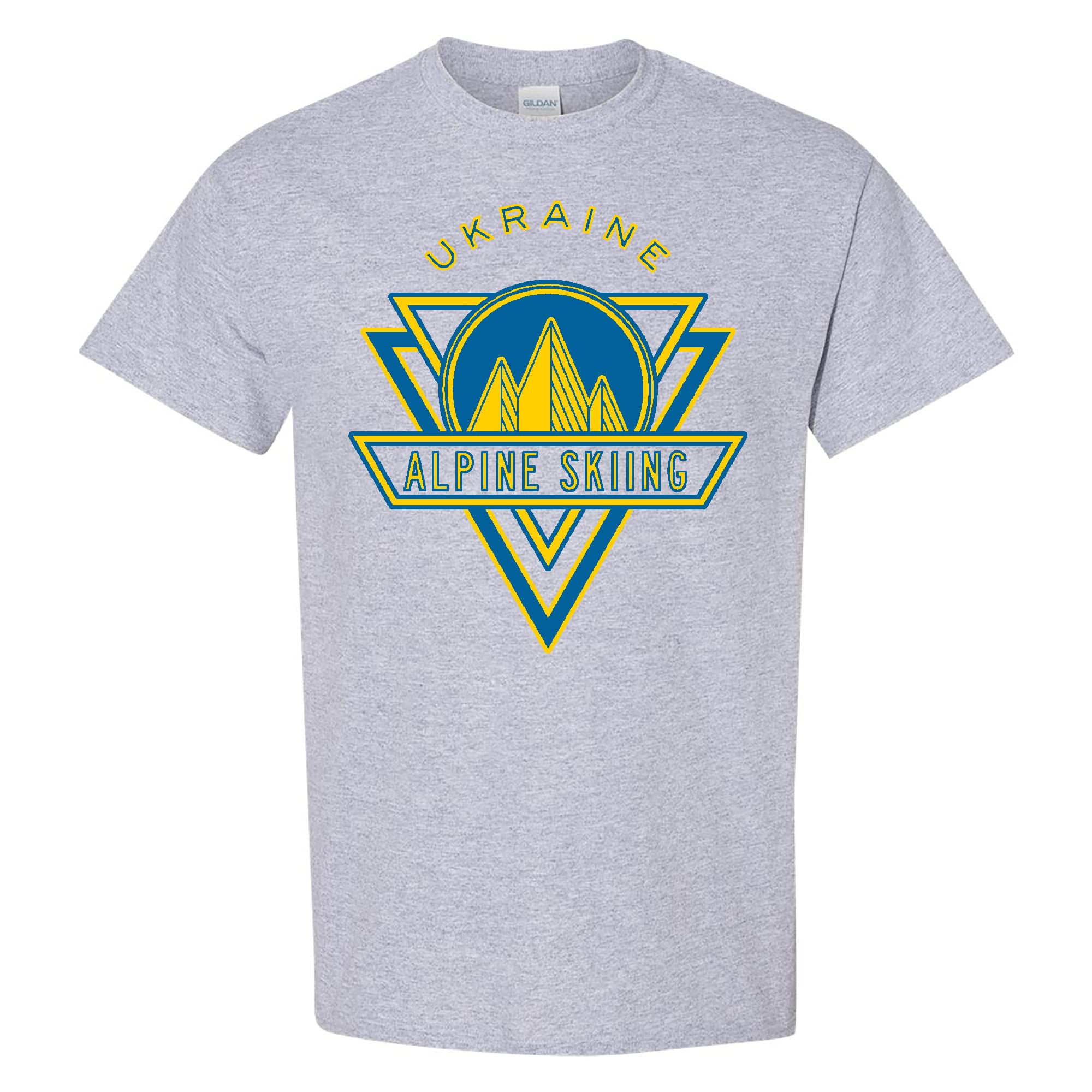 Alpine Skiing T-Shirt for Men & Women - Winter Sports Apparel - Perfect for Skiing, Snowboarding & Outdoor Adventures