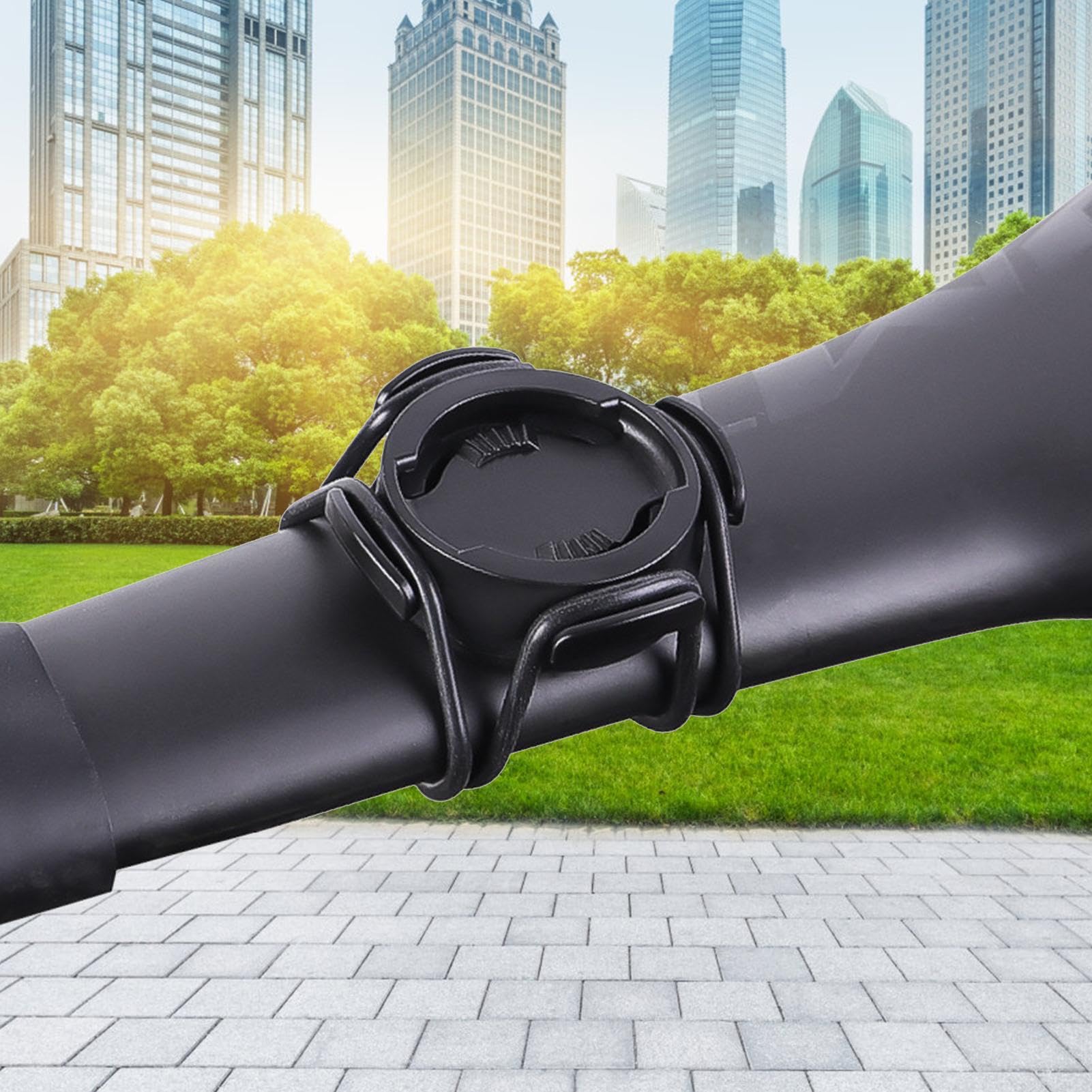 Out Front Bike Computer Mount - Weatherproof & Stable GPS Holder for Cycling | Durable Handlebar Bracket with Secure Strap | Fits Most Bicycles | Perfect for Road Biking, Mountain Trails & Outdoor Adventures