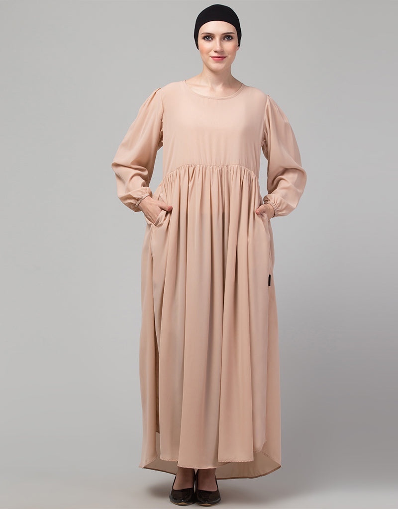 3-Piece Arabic Abaya Set with Khimar & Nose Piece - Modest Islamic Prayer Dress for Women - Perfect for Eid, Mosque & Special Occasions