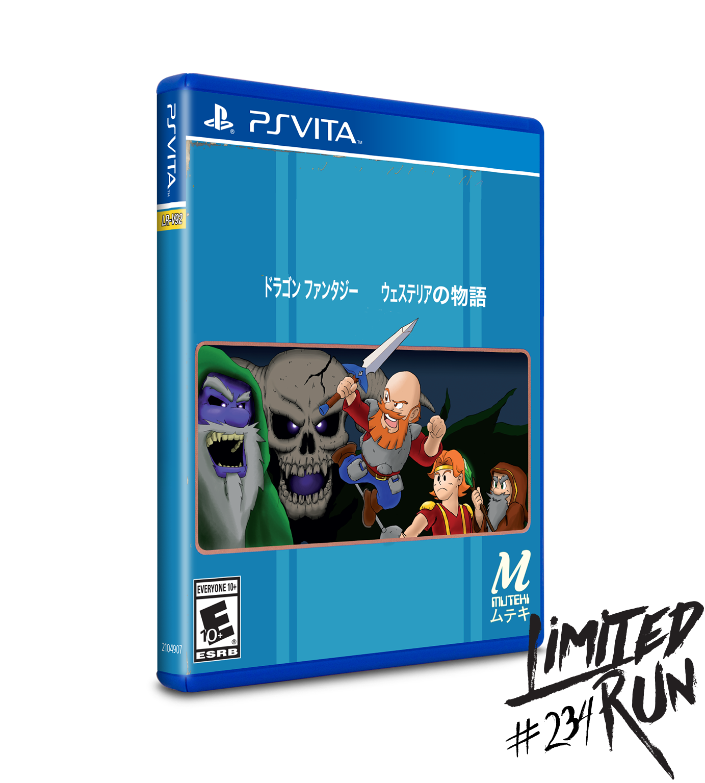 Limited Edition Dragon Fantasy PS Vita Game - Collectible RPG Adventure for Sony PlayStation Vita - Perfect for Retro Gaming Enthusiasts and Collectors