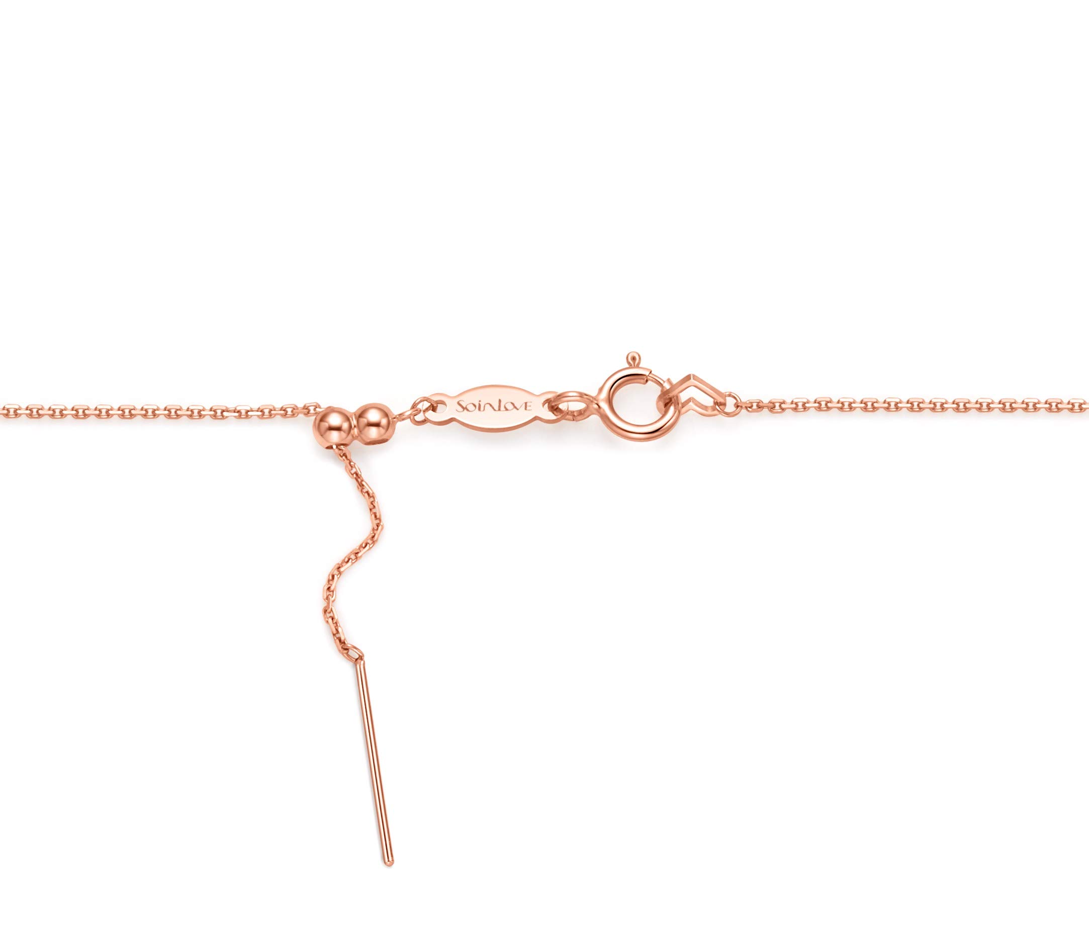 18K Rose Gold Extra Thin Bracelet Chain - Chow Tai Fook So-in-Love Collection | Dainty & Elegant Jewelry for Women, Perfect for Weddings, Anniversaries & Everyday Wear