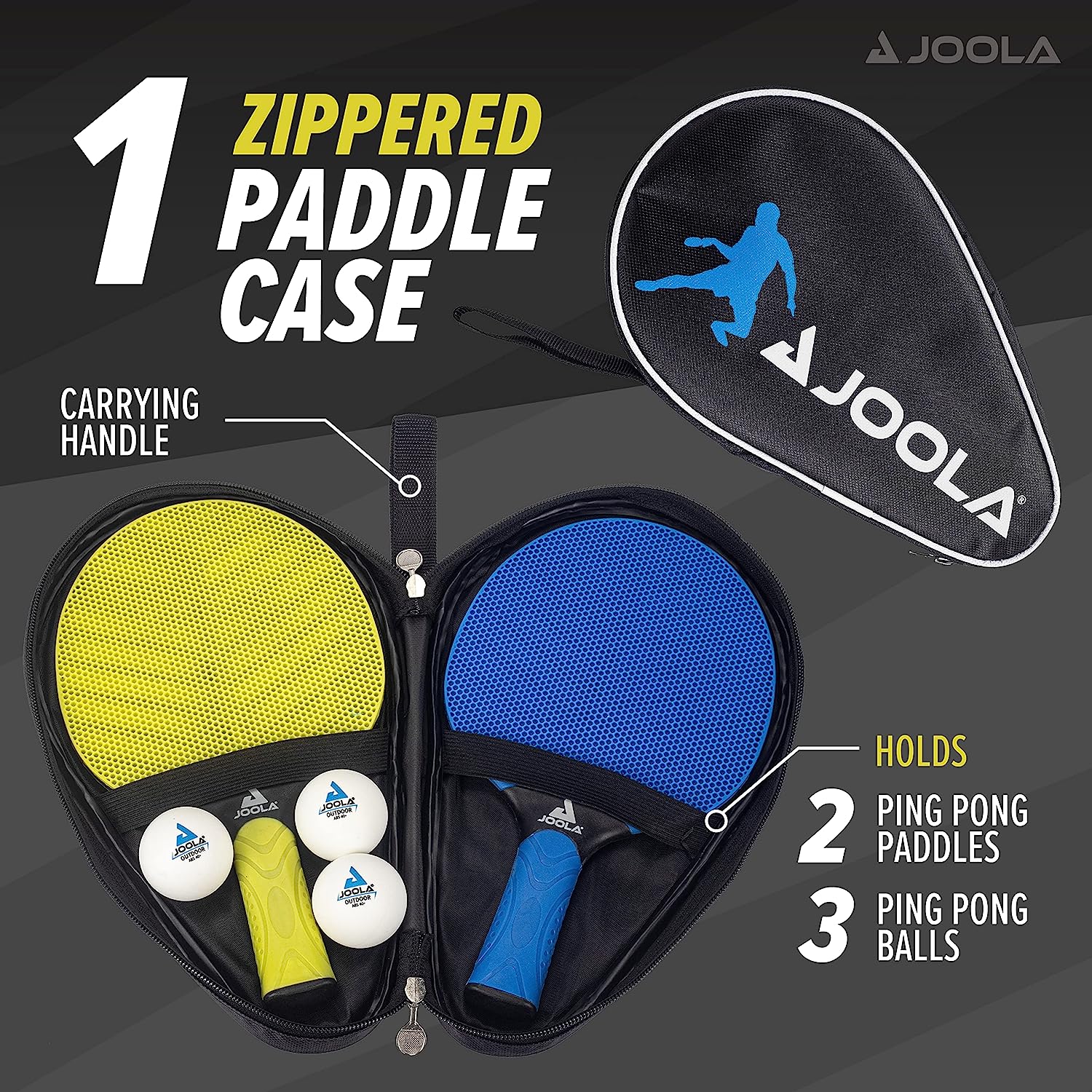 Premium Outdoor Racket Set - Badminton & Tennis Combo with Carrying Case | Durable Sports Equipment for Backyard, Beach & Park Games | Perfect for Family Fun & Outdoor Activities