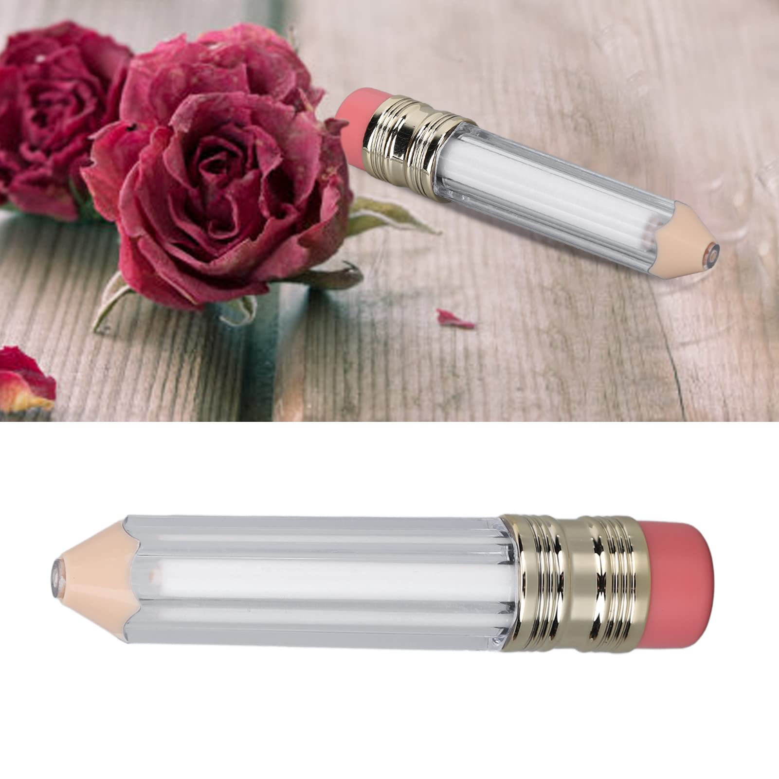 Qinlorgo Essential Oil Aromatherapy Tube - Reusable Nasal Inhaler & Diffuser Pencil for Stress Relief, Meditation, Yoga - Perfect for Travel, Office & Outdoor Use
