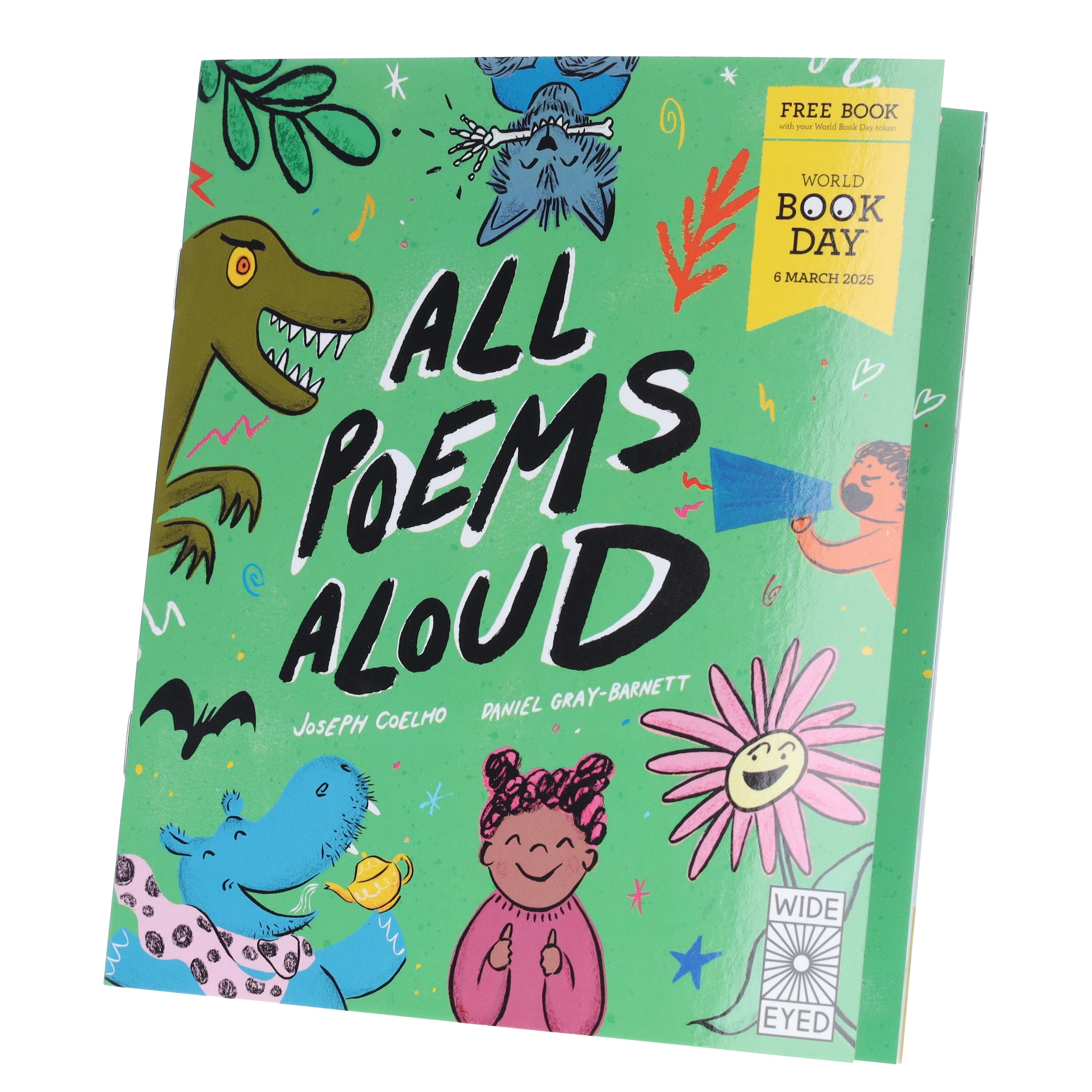 All Poems Aloud by Joseph Coelho - World Book Day 2025 Paperback Book for Kids Ages 6-9 | Perfect for Bedtime Stories, Classroom Reading & Poetry Lovers