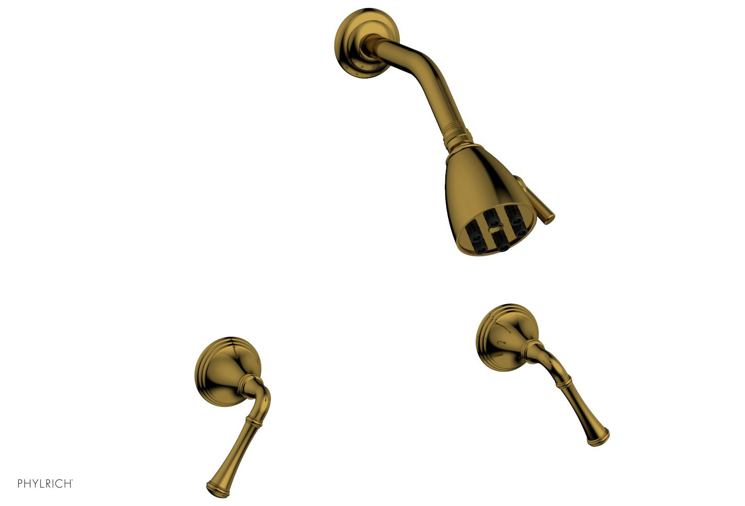 3RING Two Handle Shower Faucet Set D3205 - Chrome Finish Bathroom Shower System for Modern Homes, Perfect for Master Bath or Guest Bathroom Renovation