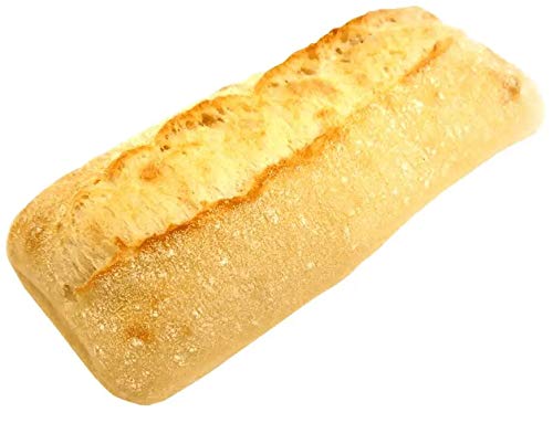 Ace Bakery Ciabatta Corta Bread - Pack of 45 | Artisan Italian Sandwich Bread for Restaurants, Catering & Home Baking | Perfect for Paninis, Bruschetta & Party Platters