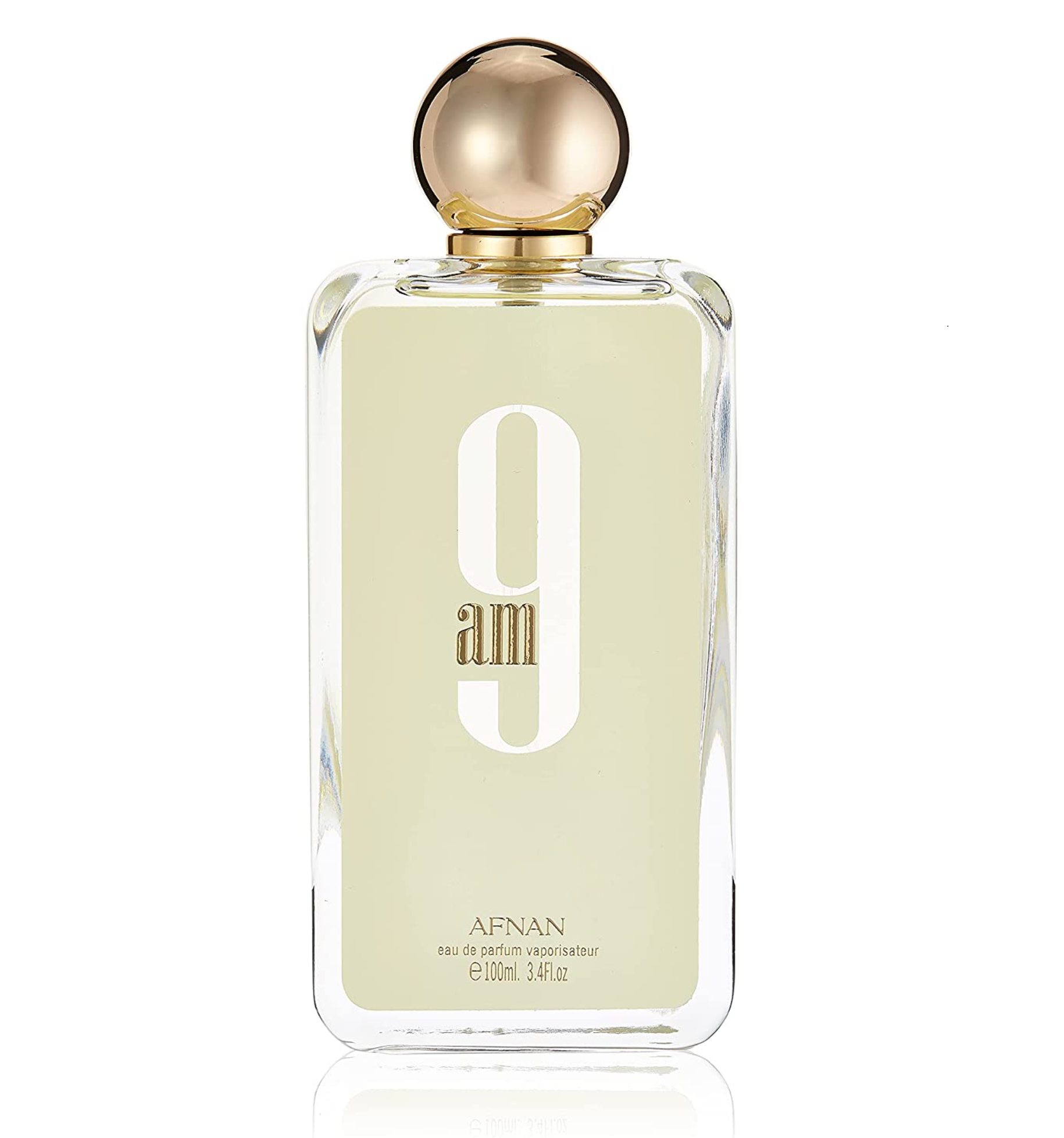 Afnan 9AM (White Box) 100ML Eau de Parfum Spray for Men - Fresh Citrus & Woody Fragrance for Daytime Wear, Office & Casual Occasions