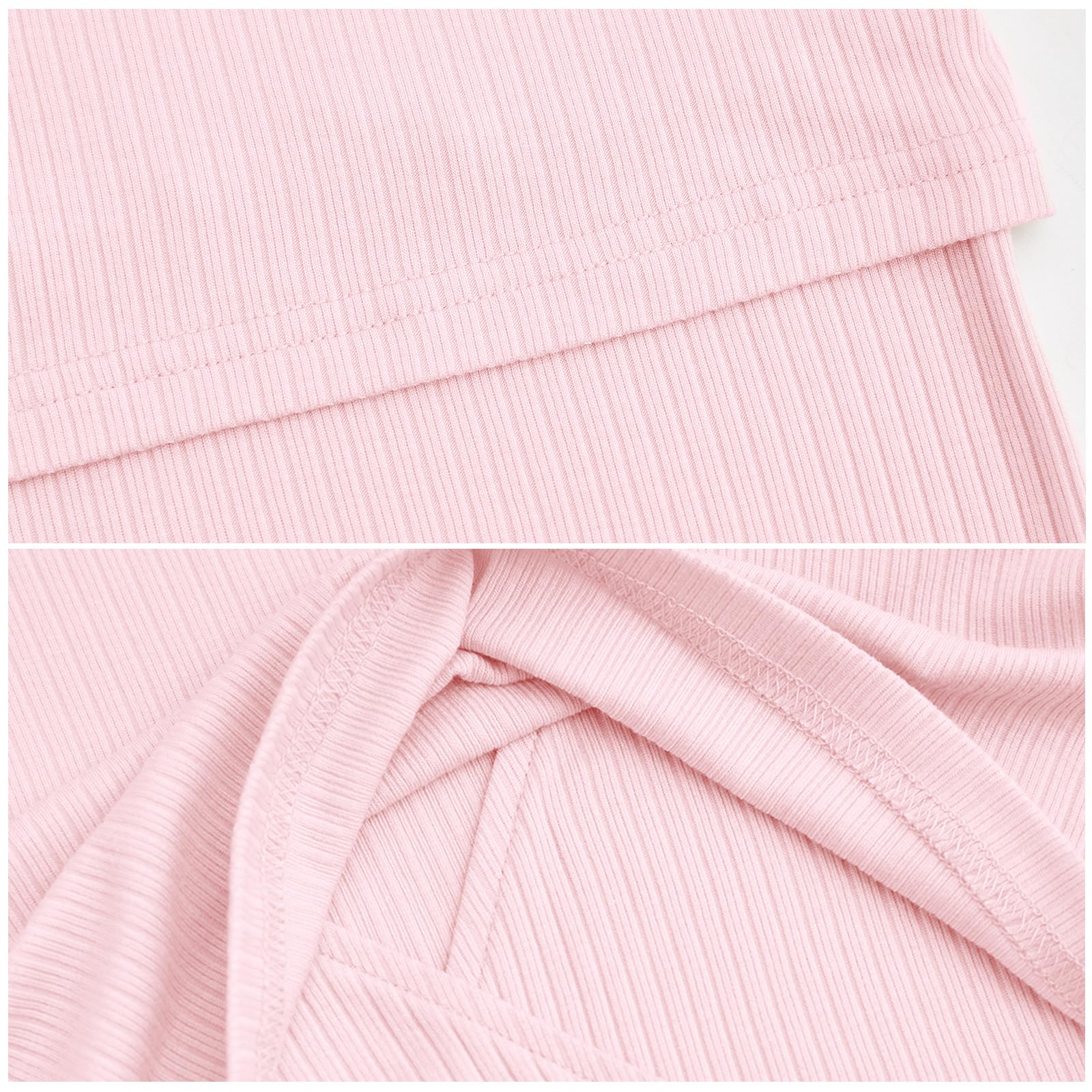 Liu & Qu Women's Maternity Nursing Tops - 3 Pack Soft Ribbed Short Sleeve Breastfeeding Shirts for Pregnancy & Postpartum | Comfortable Nursing Clothes for Daily Wear, Work & Outings