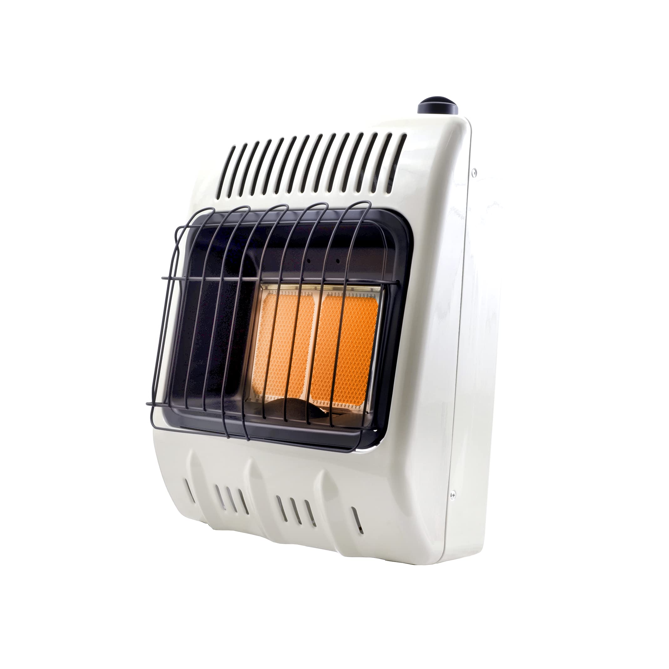 Mr. Heater MHVFRD10LP 10,000 BTU White Vent-Free Propane Radiant Heater for Indoor Use - Perfect for Cold Rooms, Sunrooms, Garages, Cabins & Outdoor Shelters