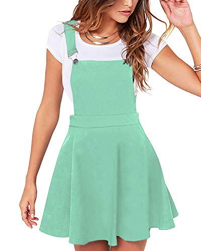 Pinafore Dress-mint Green