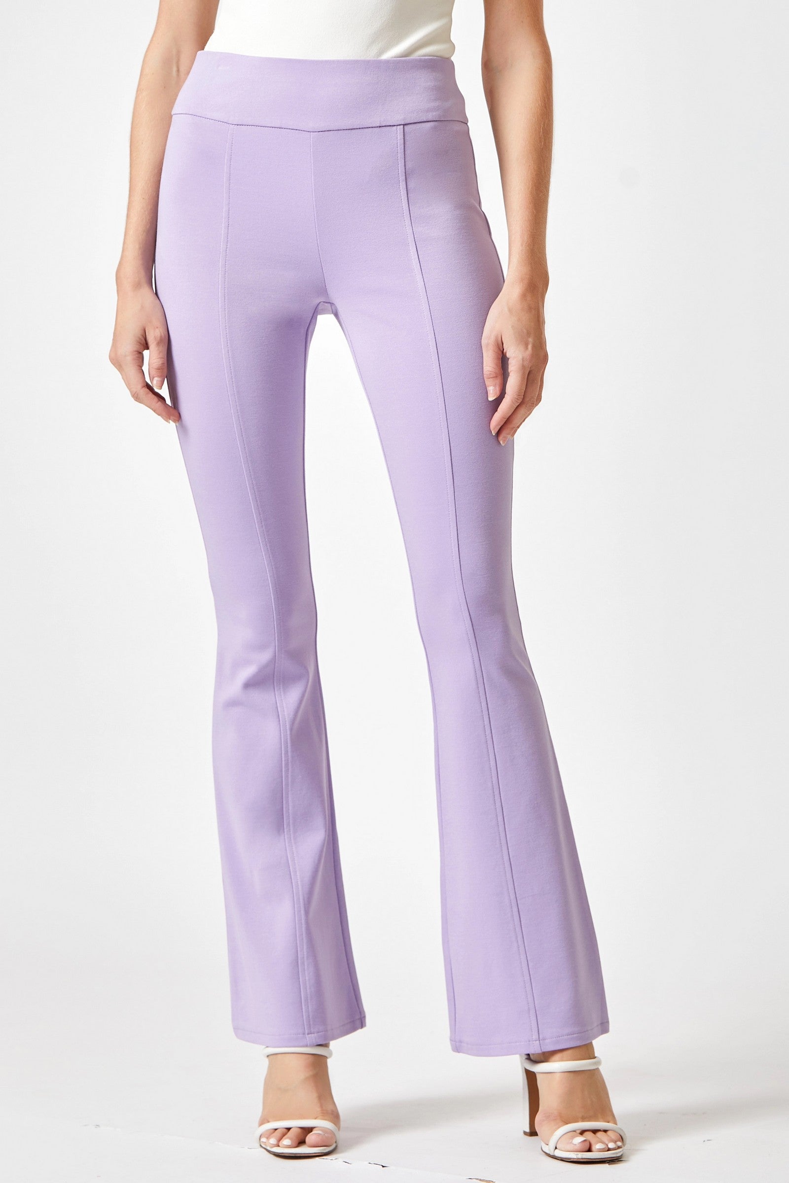 Magic Flare Pants for Women - 11 Vibrant Colors | High Waisted Wide Leg Trousers | Perfect for Casual Wear, Office & Date Nights