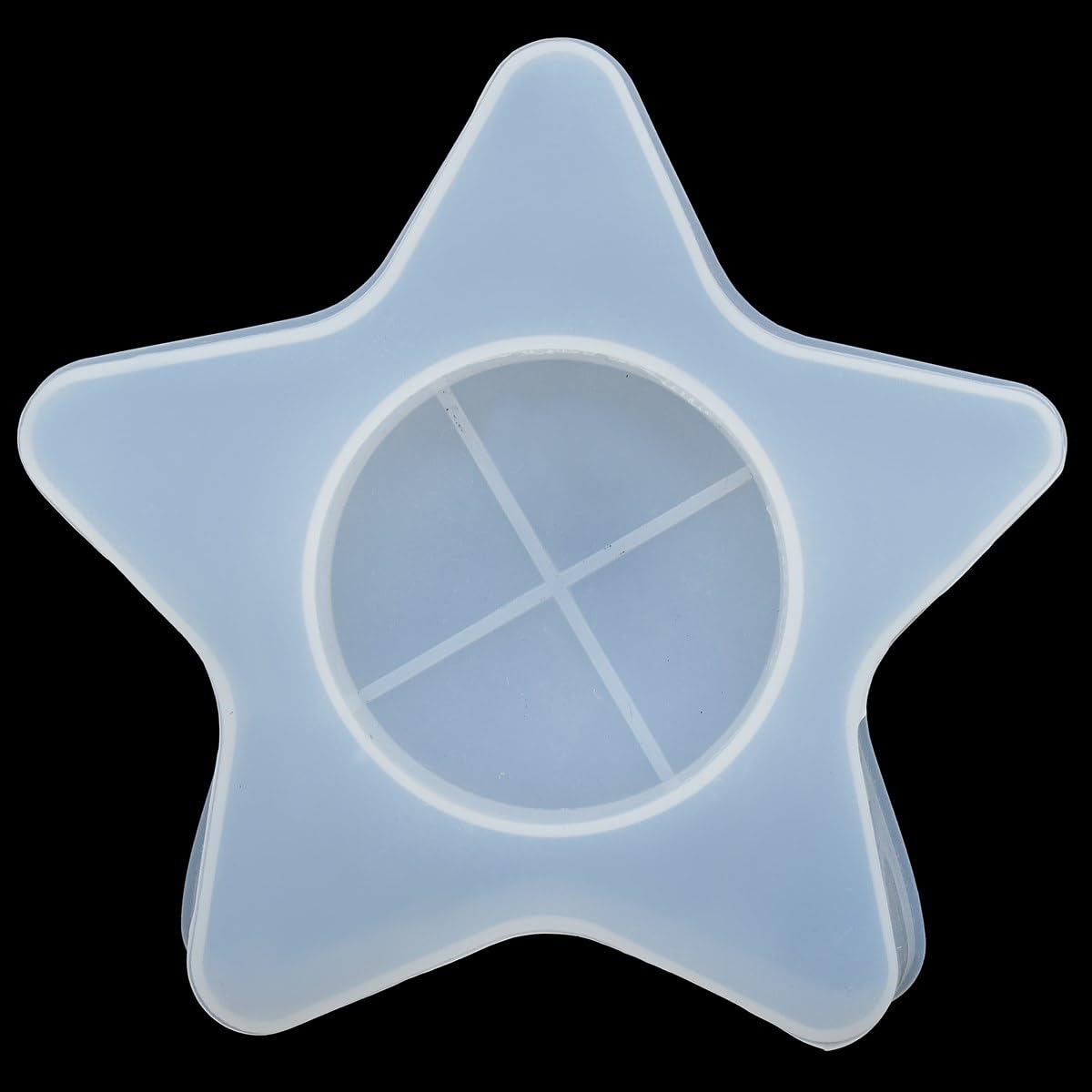 Premium Silicone Star Mold for Candle Holders, Resin Art, Epoxy Casting, Soap Making & DIY Crafts - Perfect for Home Decor, Wedding Centerpieces & Holiday Gifts