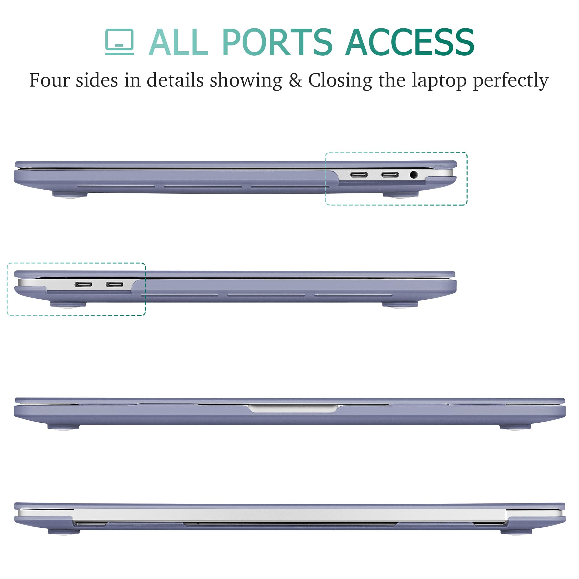 Durable MacBook Pro 16 inch Case (2019-2020 Model A2141) with Keyboard Cover & Screen Protector - Shockproof Hard Shell for New 16