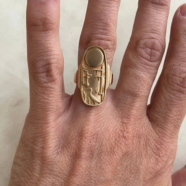Handmade Mimosa Wildflower Ring - Louisiana Inspired Jewelry for Women, Perfect for Weddings, Parties & Everyday Wear