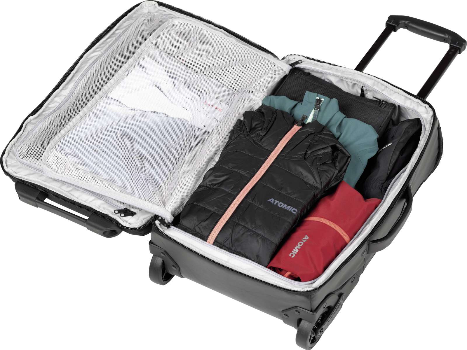 Atomic Cabin Trolly Bag 2023 - Lightweight Carry-On Luggage for Air Travel, Business Trips & Weekend Getaways | Durable Spinner Suitcase with 360° Wheels