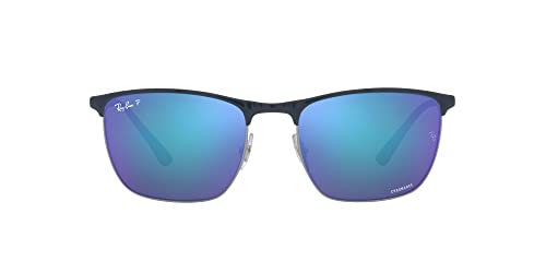Blue on Gunmetal/Polarized Mirrored Blue