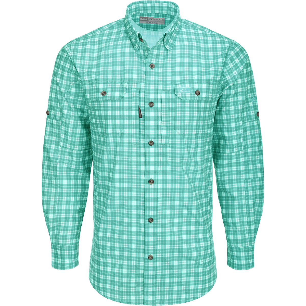 Hunter Creek Check Plaid Long Sleeve Shirt for Men - Classic Flannel Button Down Casual Shirt - Perfect for Outdoor Activities, Camping, and Fall Fashion