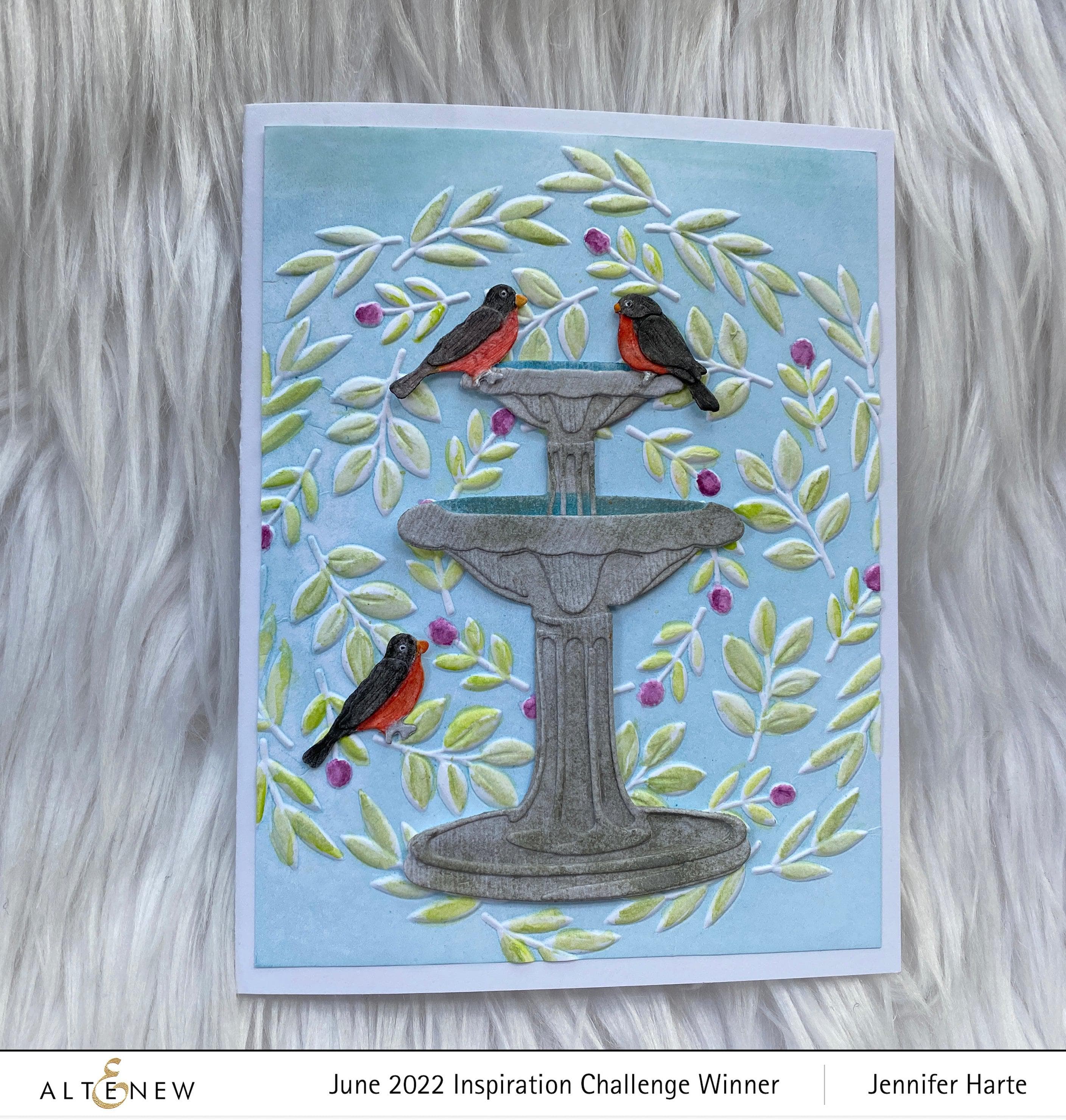 3D Embossing Folder for Delicate Wreath Designs - Perfect for Scrapbooking, Card Making, and DIY Paper Crafts