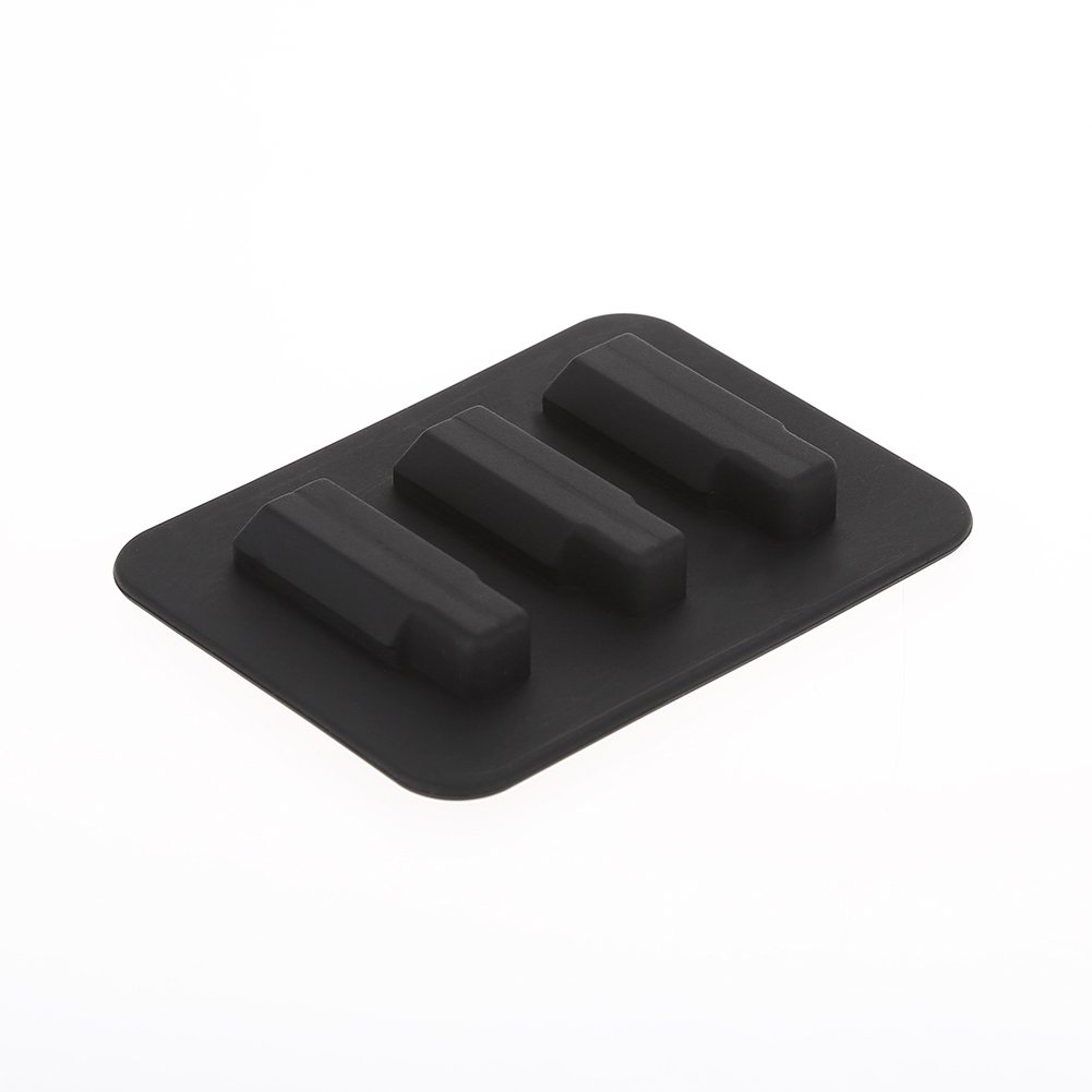 Bass Guitar Dampener - Silicone Guitar Mute Silencer for Practice, Black String Mute Training Tool | Perfect for Quiet Practice, Studio Recording & Noise Reduction