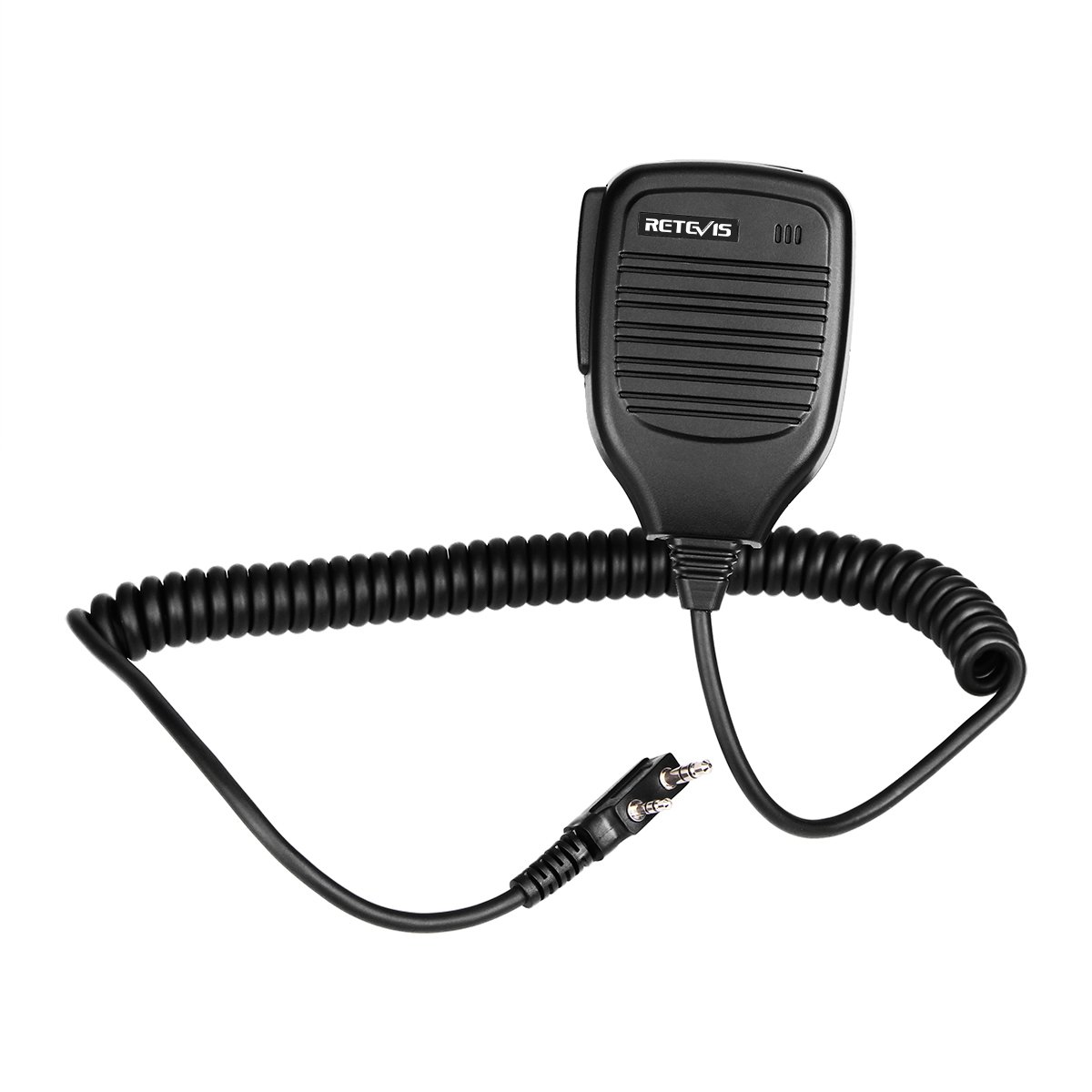Retevis 2 Pin Walkie Talkie Microphone - 5 Pack, Compatible with Retevis RT22 RT68 RT5R H777 RT27 RT15 RT17 RT19 & Baofeng UV-5R 888S UV-82HP 5RX 5RH UV-17M Kenwood Radioddity - Ideal for Outdoor Adventures, Construction Sites, and Emergency Communication