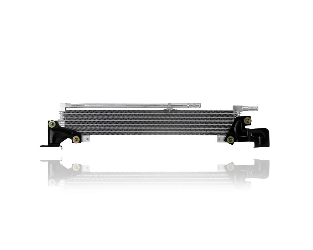 High Performance Engine Oil Cooler for 2013-2019 Ford Taurus SHO & Police Interceptor 3.5L Turbo - Aluminum Tank & Core - DG1Z7A095D Replacement - Perfect for High-Temperature Driving & Heavy-Duty Towing