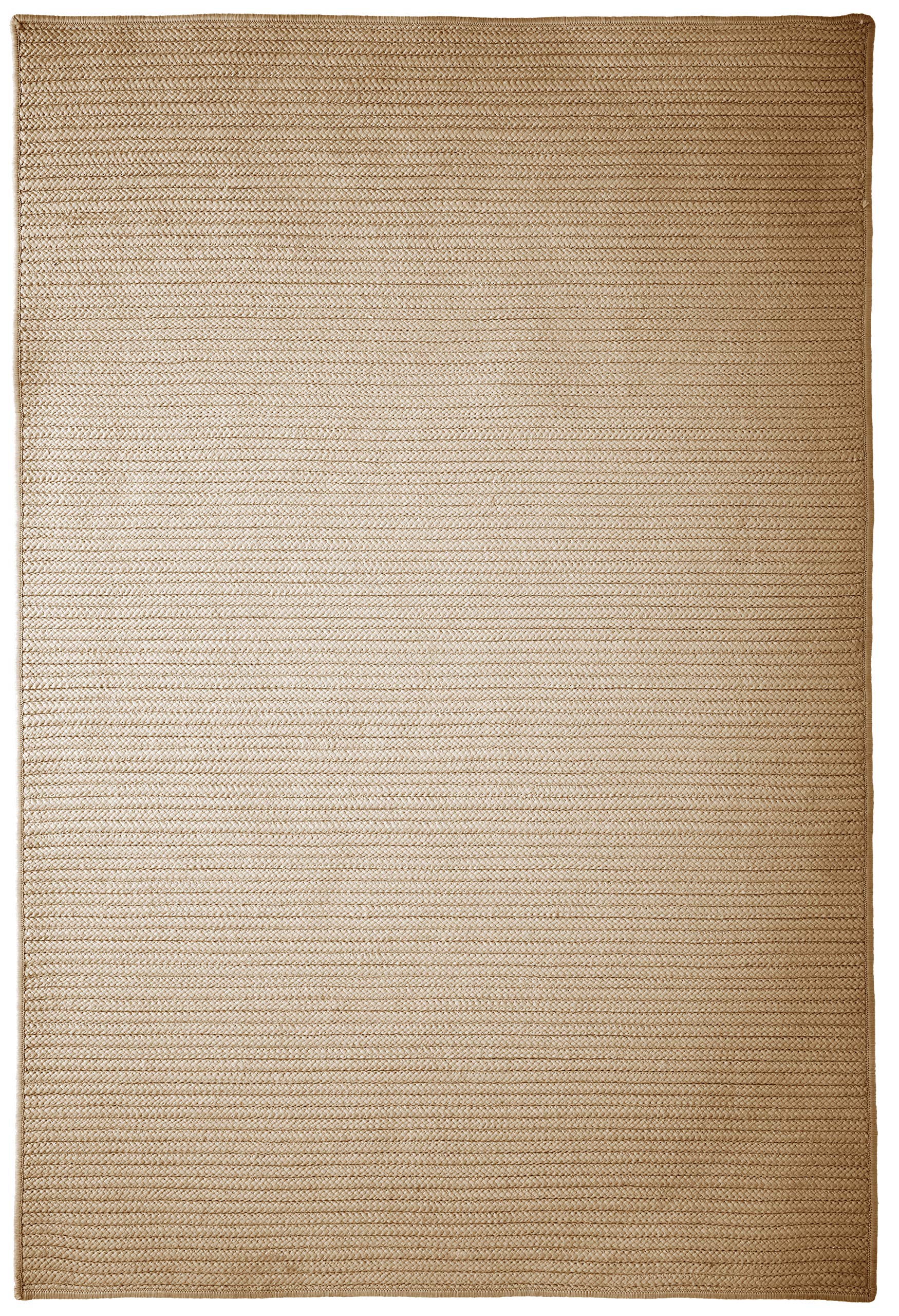 Simply Home Solid Cashew Area Rug 5x8 - Soft & Durable for Living Room, Bedroom, or Office - Neutral Beige Home Decor
